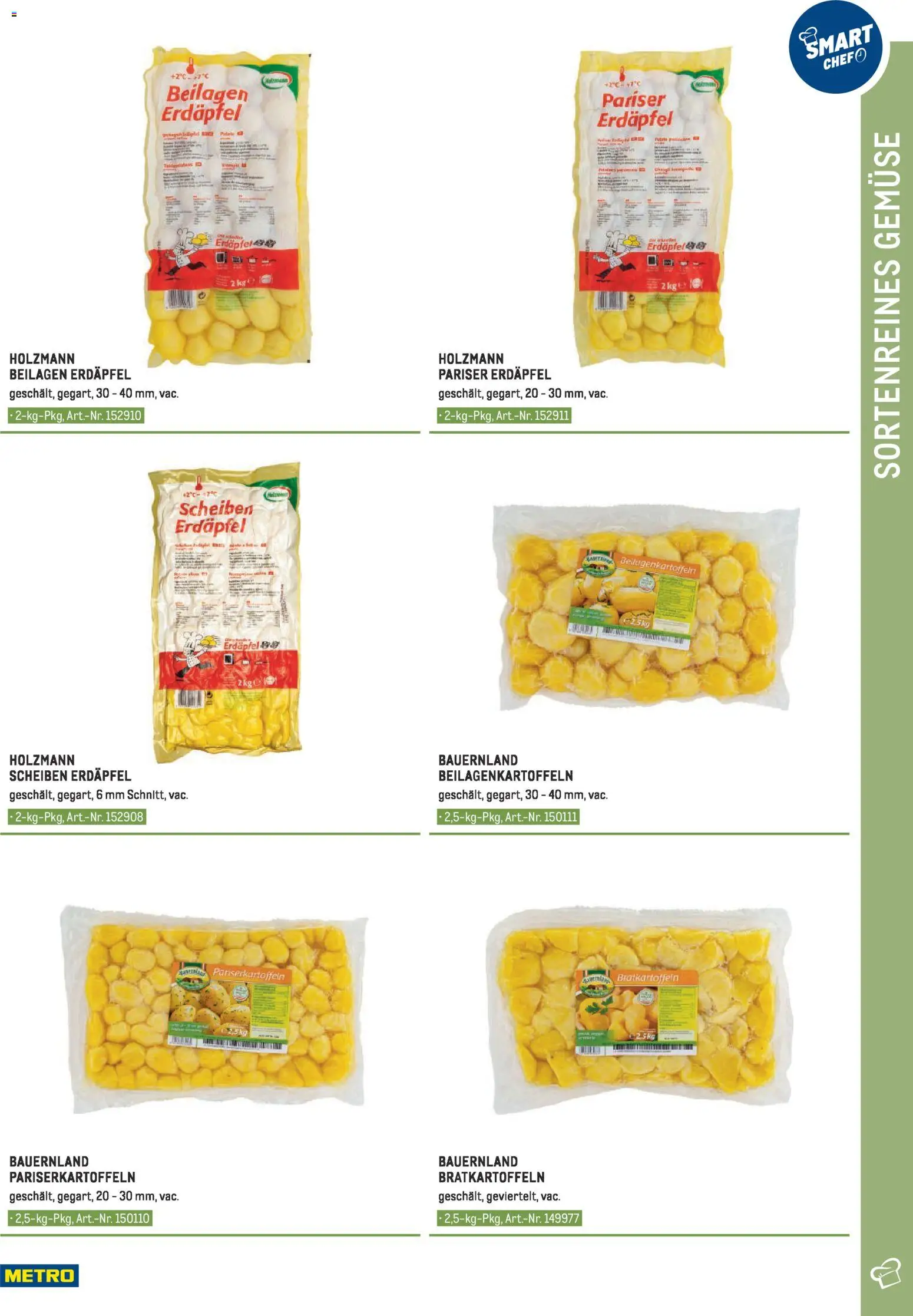 Metro angebote - Smart Chef Obst & Gemüse gültig ab 26.03.2026 | Seite: 45 | Produkte: Gemüse