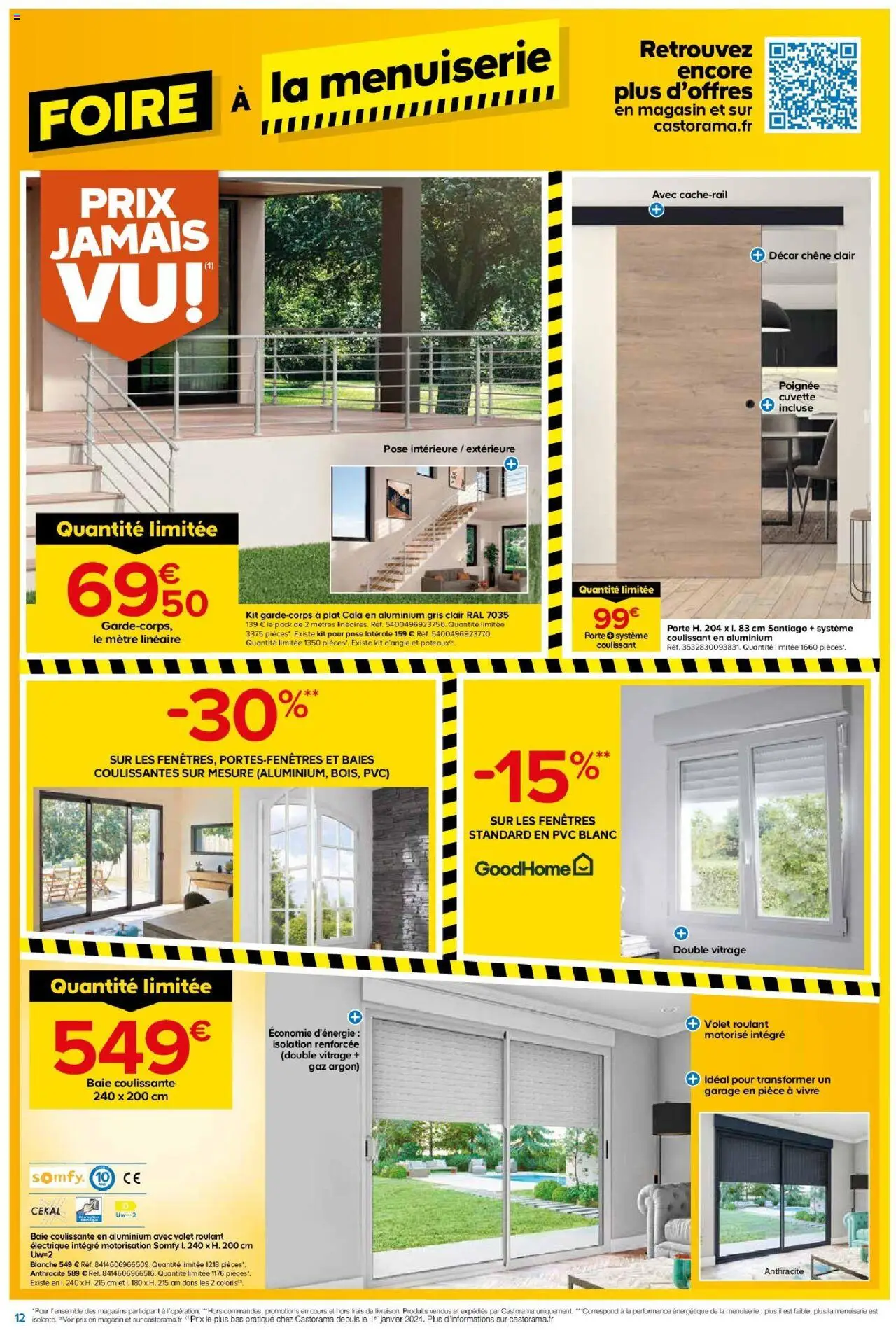  | Page: 12 | Produits: Mètre, Baie coulissante, Porte