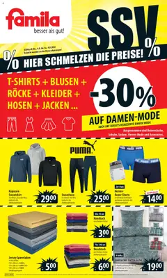Famila Prospekt Mode gültig ab dem 03.08.2025