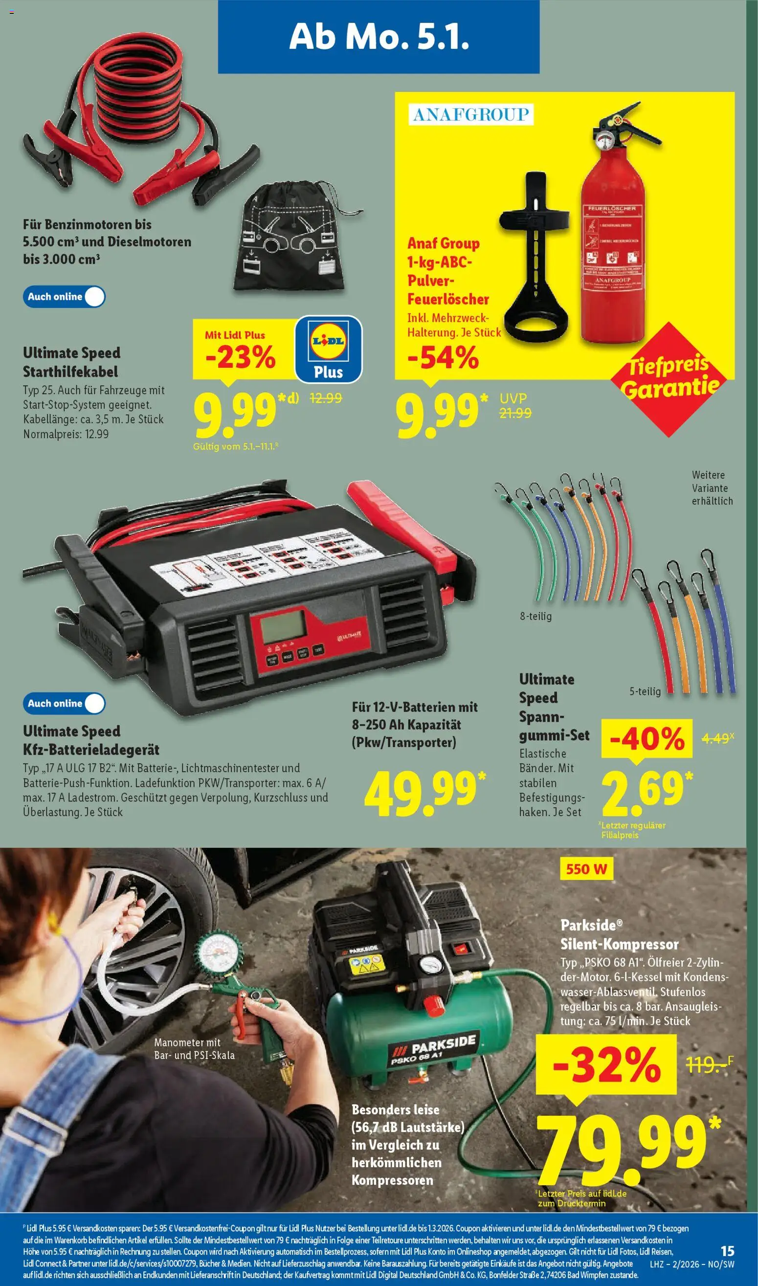 Lidl Prospekt Gundelsheim – gültig ab 05.01.2026 | Seite: 23 | Produkte: Manometer, Bad