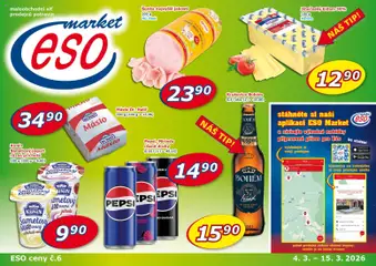 Náhled letáku Eso market leták od 04.03.2026