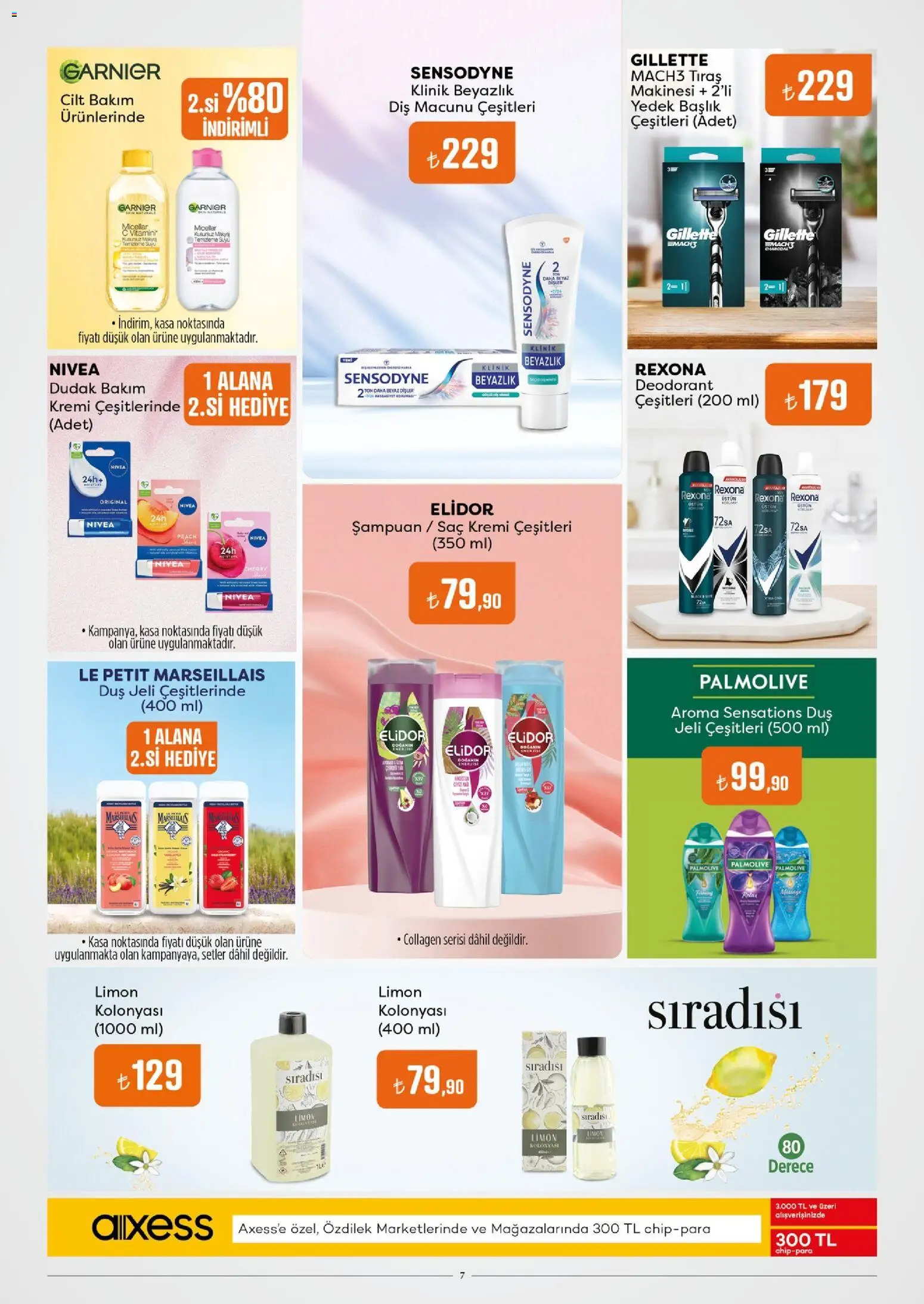Özdilek Katalog - 03.12.2025 tarihinden itibaren geçerlidir | Sayfa: 7 | Ürünler: Duş jeli, Deodorant, Diş macunu, Limon