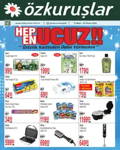27.03.2026 tarihinden itibaren geçerli olan Özkuruşlar kataloğu önizlemesi | Sayfa: 4