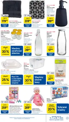 Tesco leták - Hypermarket od 23.07.2025 | Strana: 27 | Produkty: Panenka, Úložný box, Hračky, Baterie