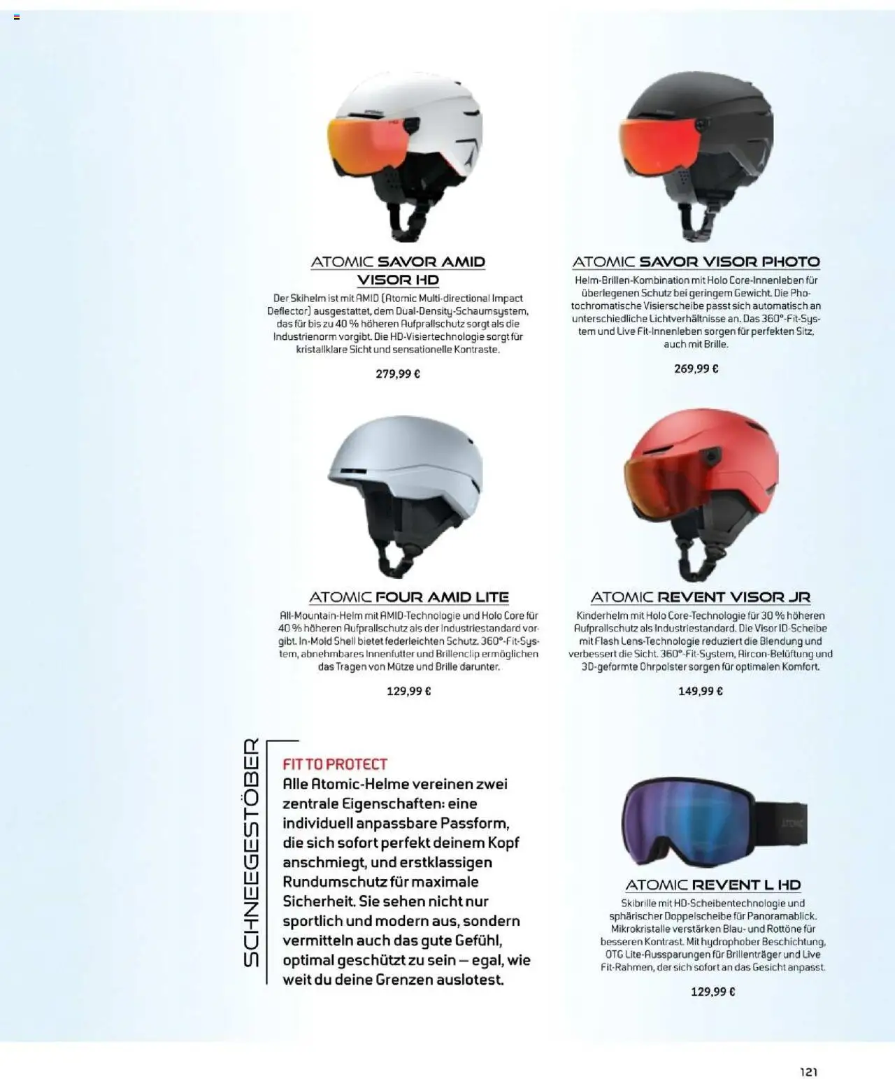 Sport2000 Prospekt Home of Schnee erleben – gültig ab 23.09.2025 | Seite: 121 | Produkte: Brille