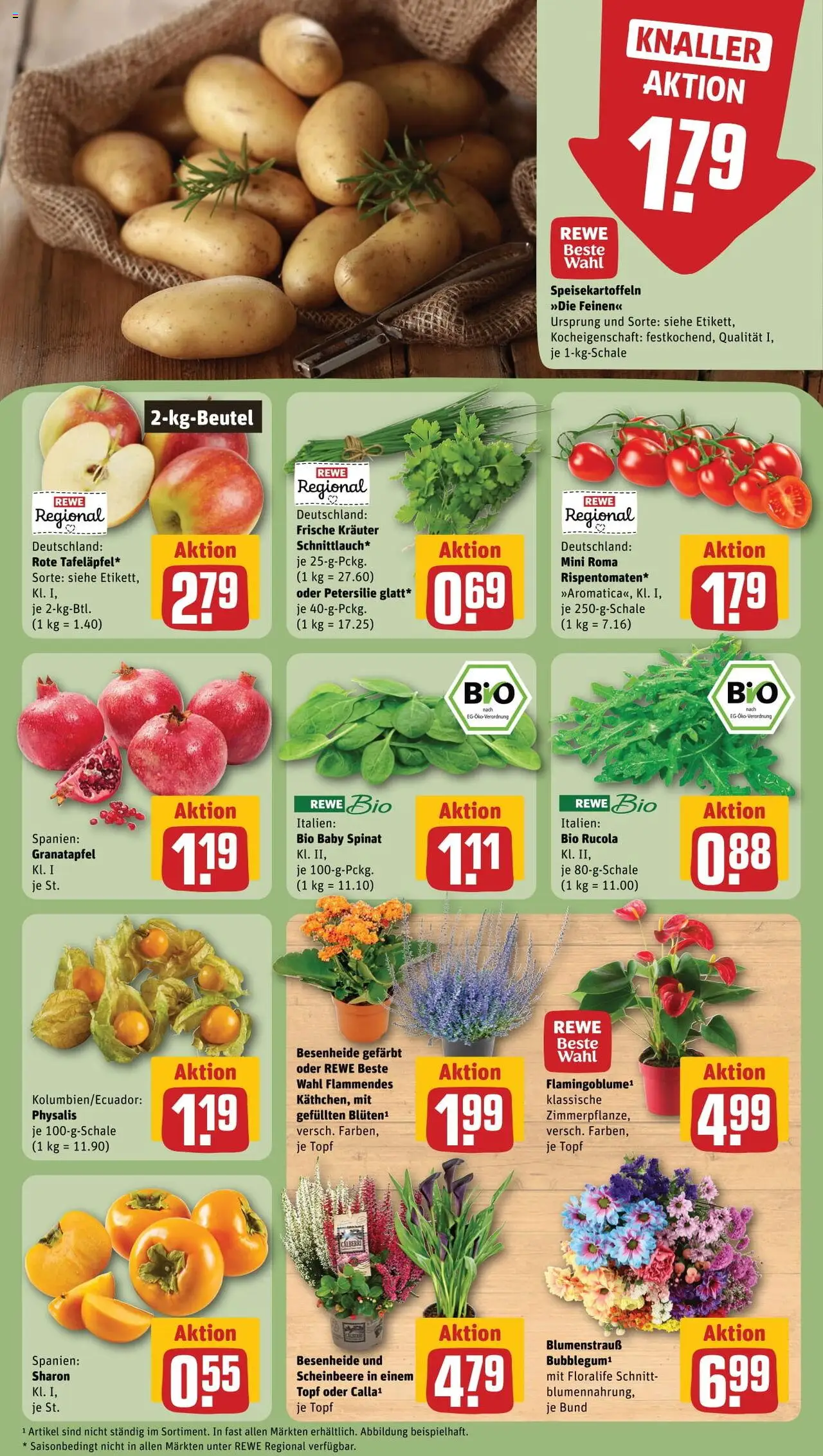 Rewe ihr Kaufpark Prospekt 	 – gültig ab 22.09.2025 | Seite: 5 | Produkte: Granatapfel, Rucola, Petersilie