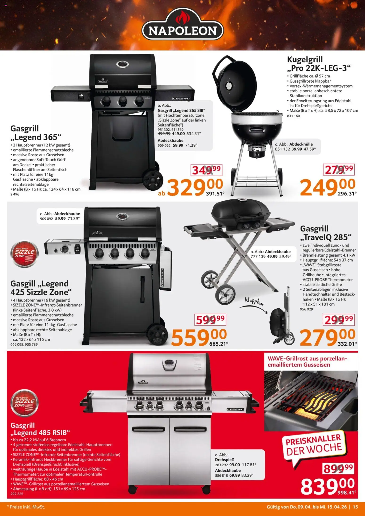 Selgros Non Food – gültig ab 09.04.2026 | Seite: 15 | Produkte: Thermometer, Handtuchhalter