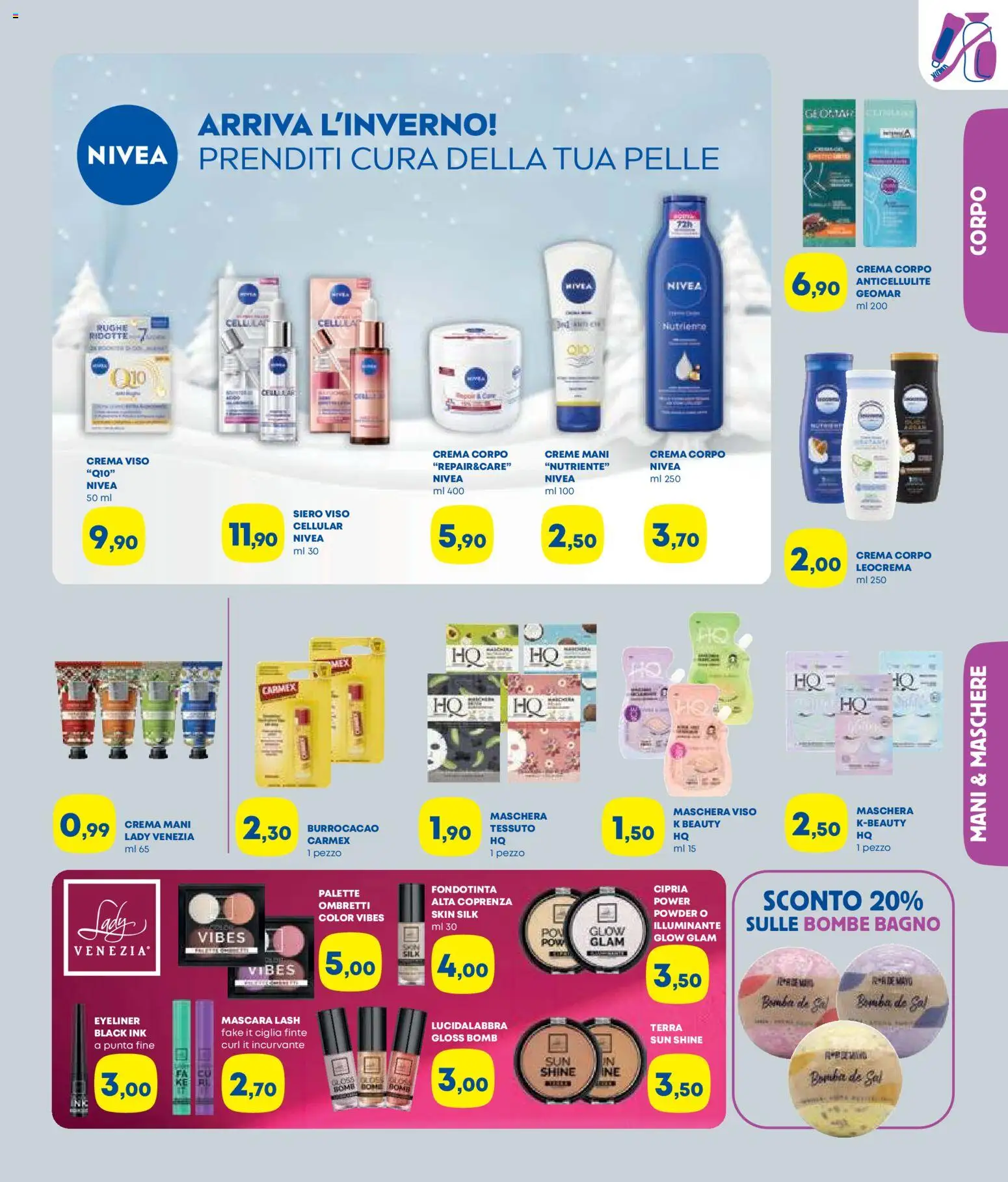 Volantino Panorama del 06.11.2025 | Pagina: 5 | Prodotti: Illuminante, Eyeliner, Crema viso, Cipria