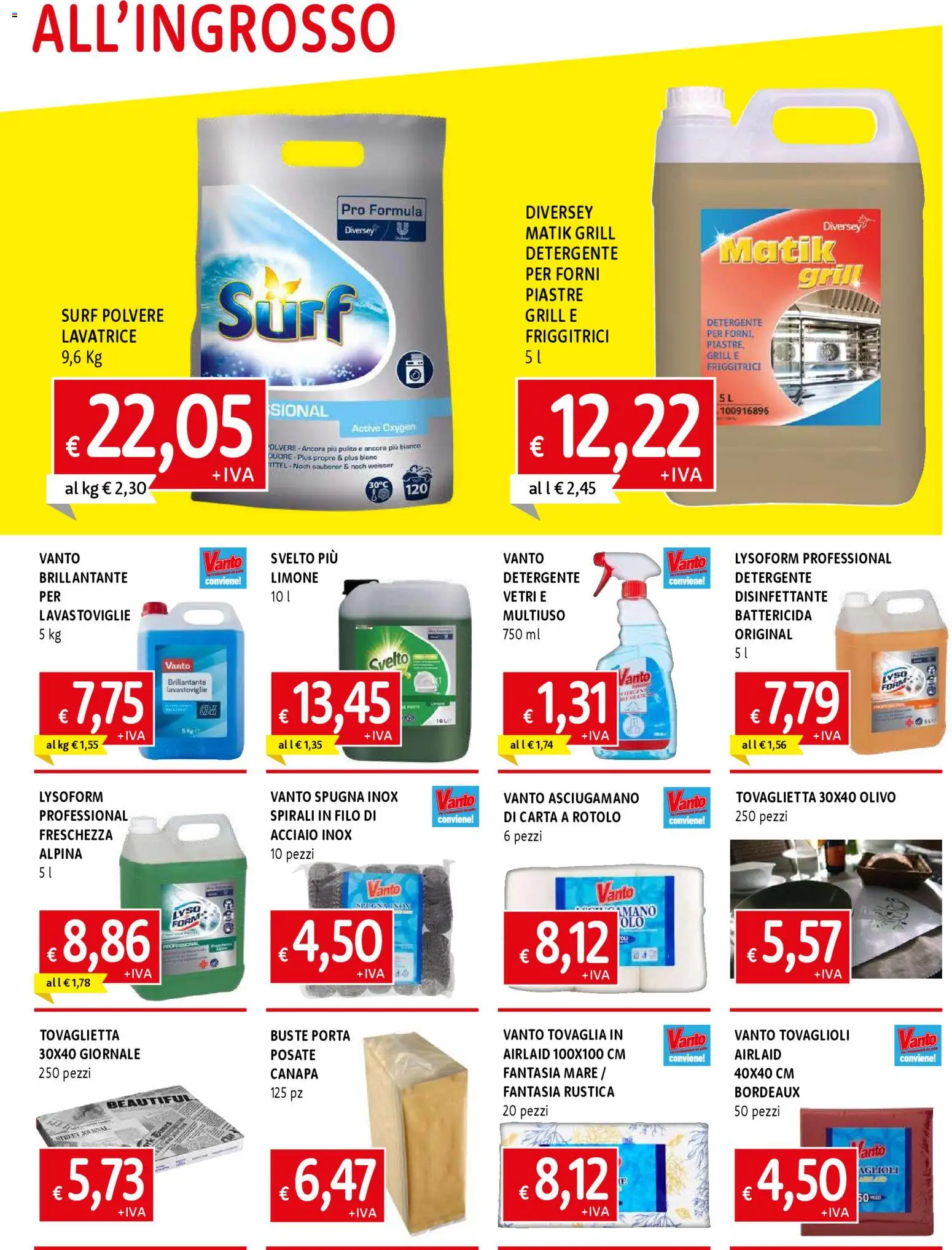 Volantino Famila del 30.10.2025 | Pagina: 7 | Prodotti: Posate, Limone, Lavatrice, Tovaglia