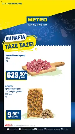 17.07.2025 tarihinden itibaren geçerli olan Metro kataloğu önizlemesi