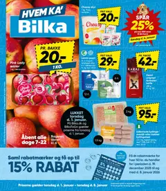 Bilka - Tilbudsavis gyldig fra 01.01.2026