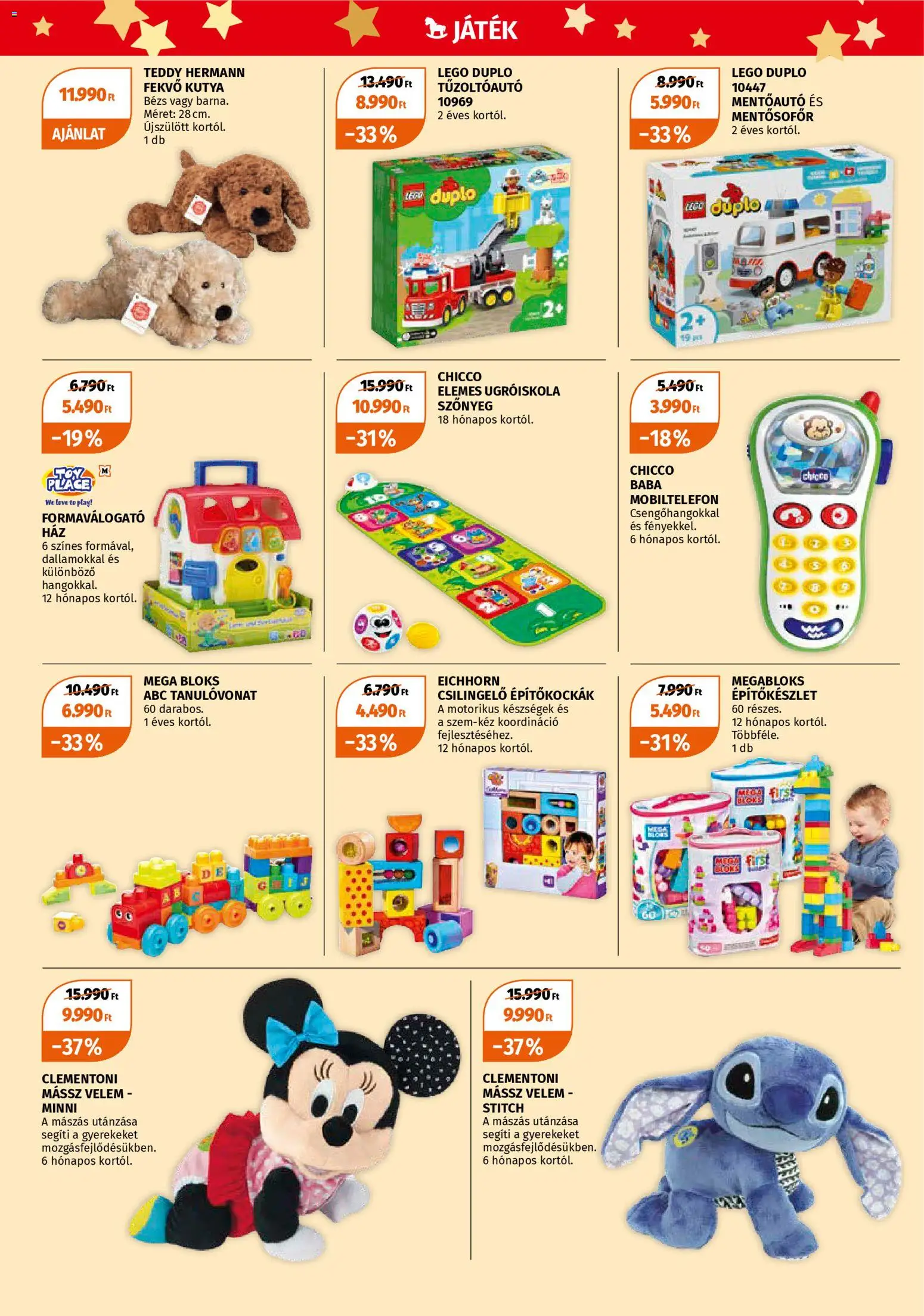 Müller akciós ujság - amely érvényes a következő dátumtól: 10.11.2025 | Oldal: 2 | Termékek: Duplo, Játék, Szőnyeg