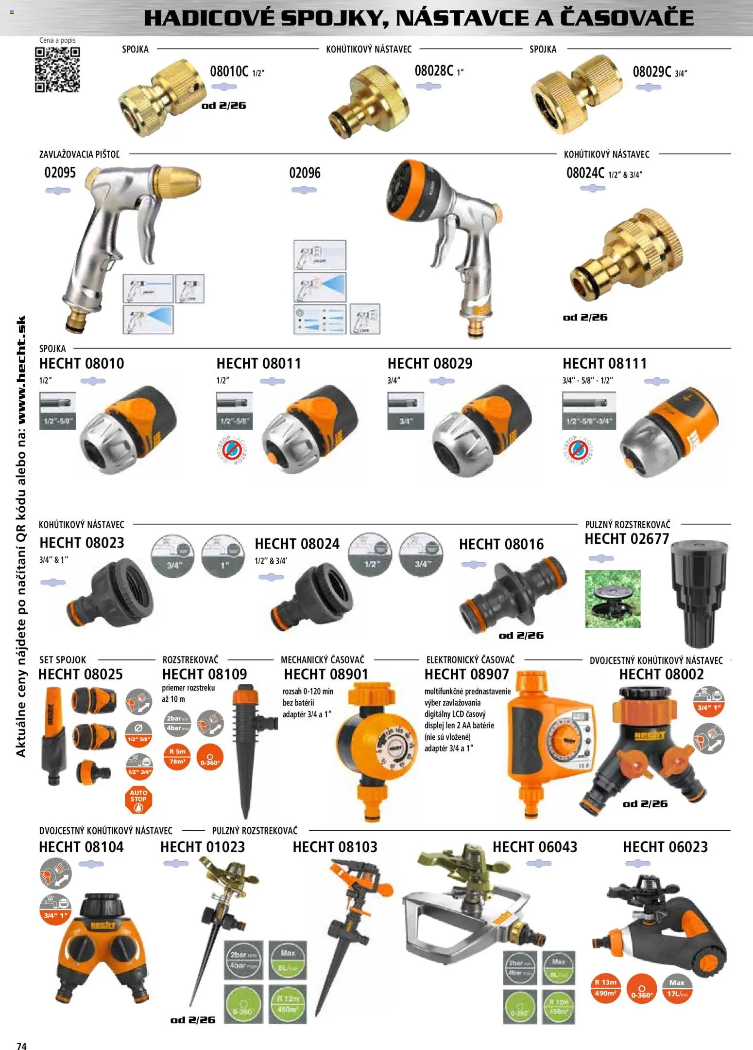Nové Hecht akcie – leták je platný od 30.10.2025 | Strana: 74 | Produkty: Adaptér