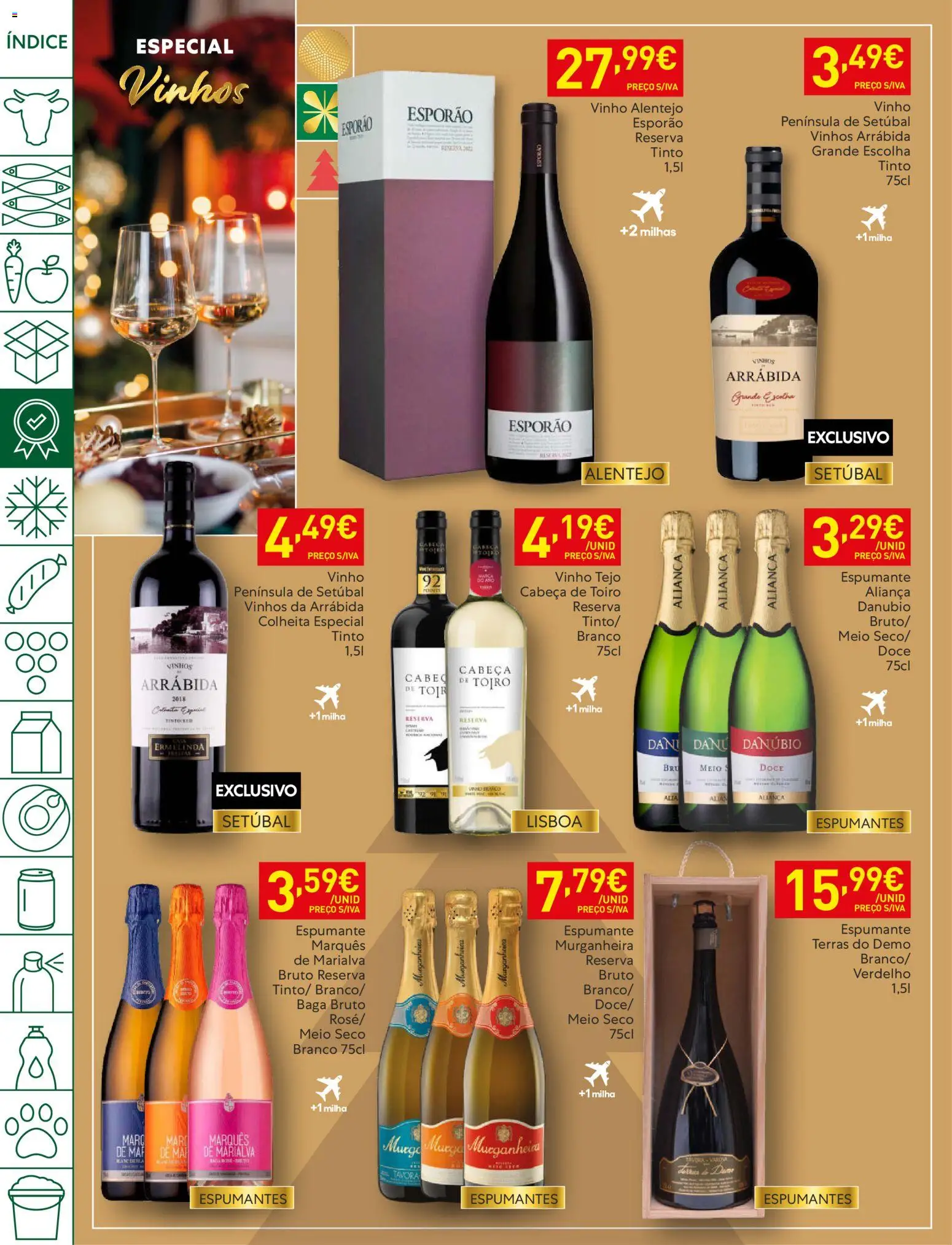 Recheio folheto │ válido de 02.12.2025 | Página: 32 | Produtos: Espumante, Aliança, Vinho