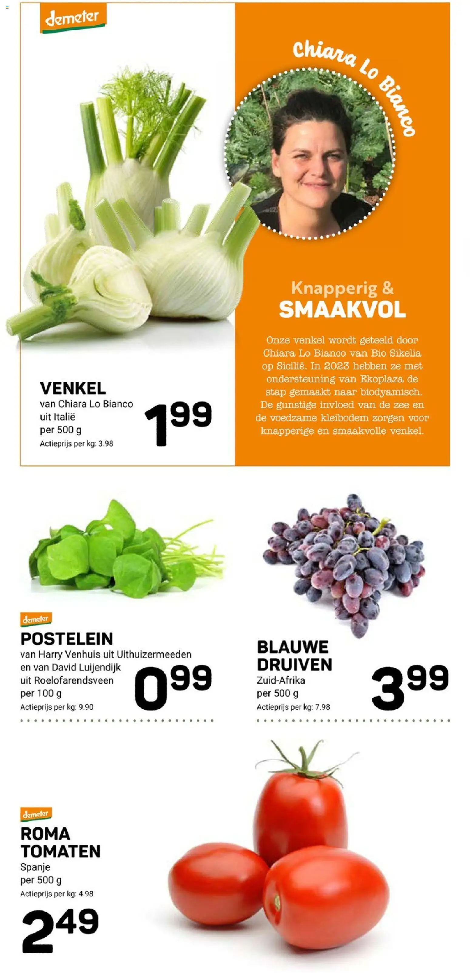 {H1} | Pagina: 8 | Producten: Tomaten, Druiven