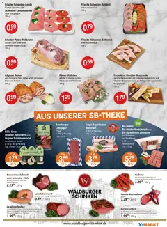 V-Markt - Black Friday ab 20.11.2025 gültig | Seite: 3 | Produkte: Hahnchenschenkel, Zwiebeln, Schinken, Rindfleisch