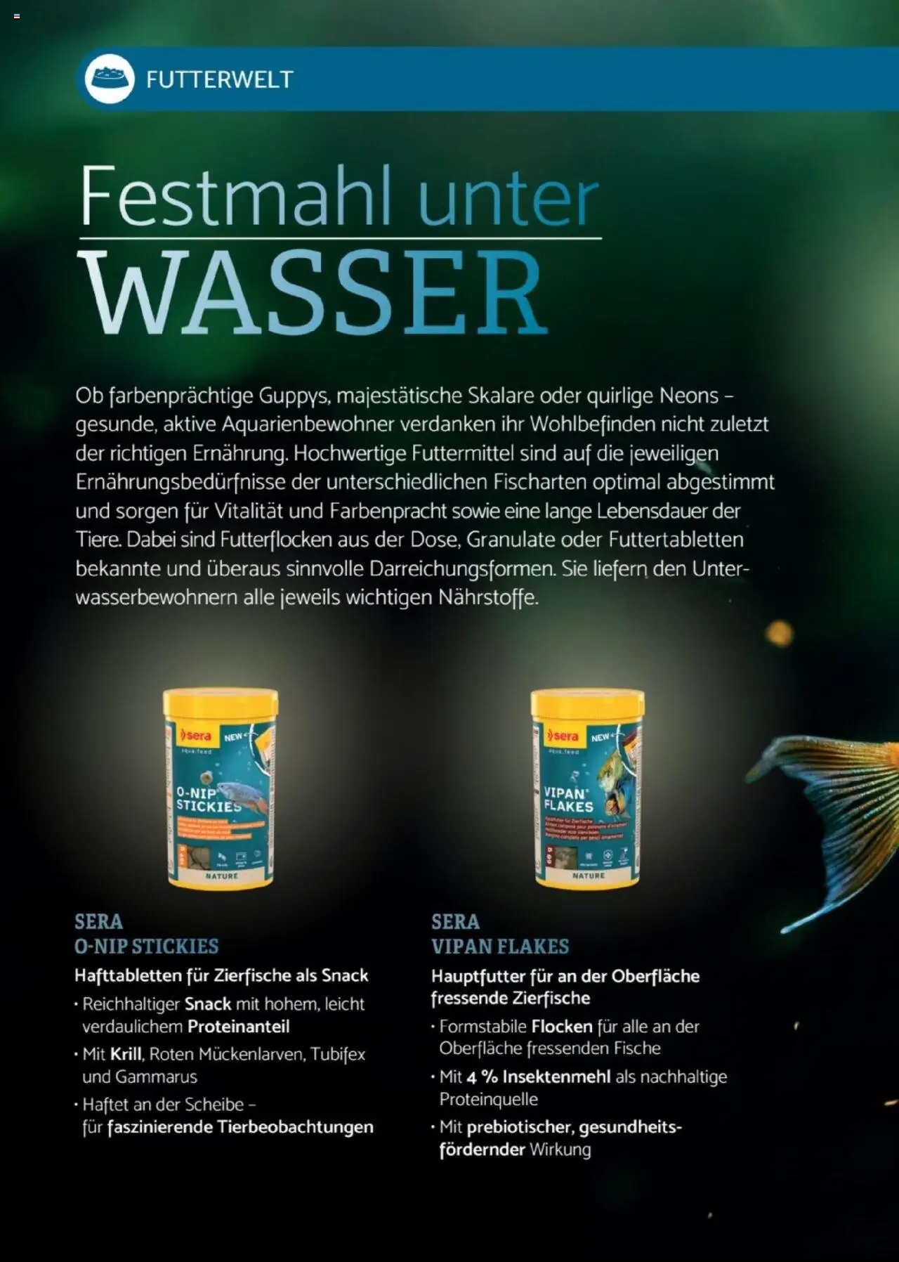 zookauf Heimtier Journal Special – gültig ab 01.09.2025 | Seite: 8 | Produkte: Wasser, Flocken
