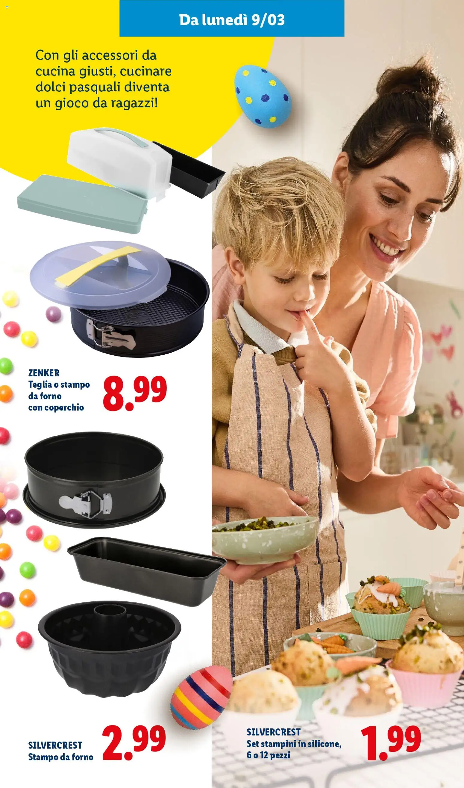 Volantino Lidl del 27.02.2026 | Pagina: 34 | Prodotti: Teglia, Gioco, Forno