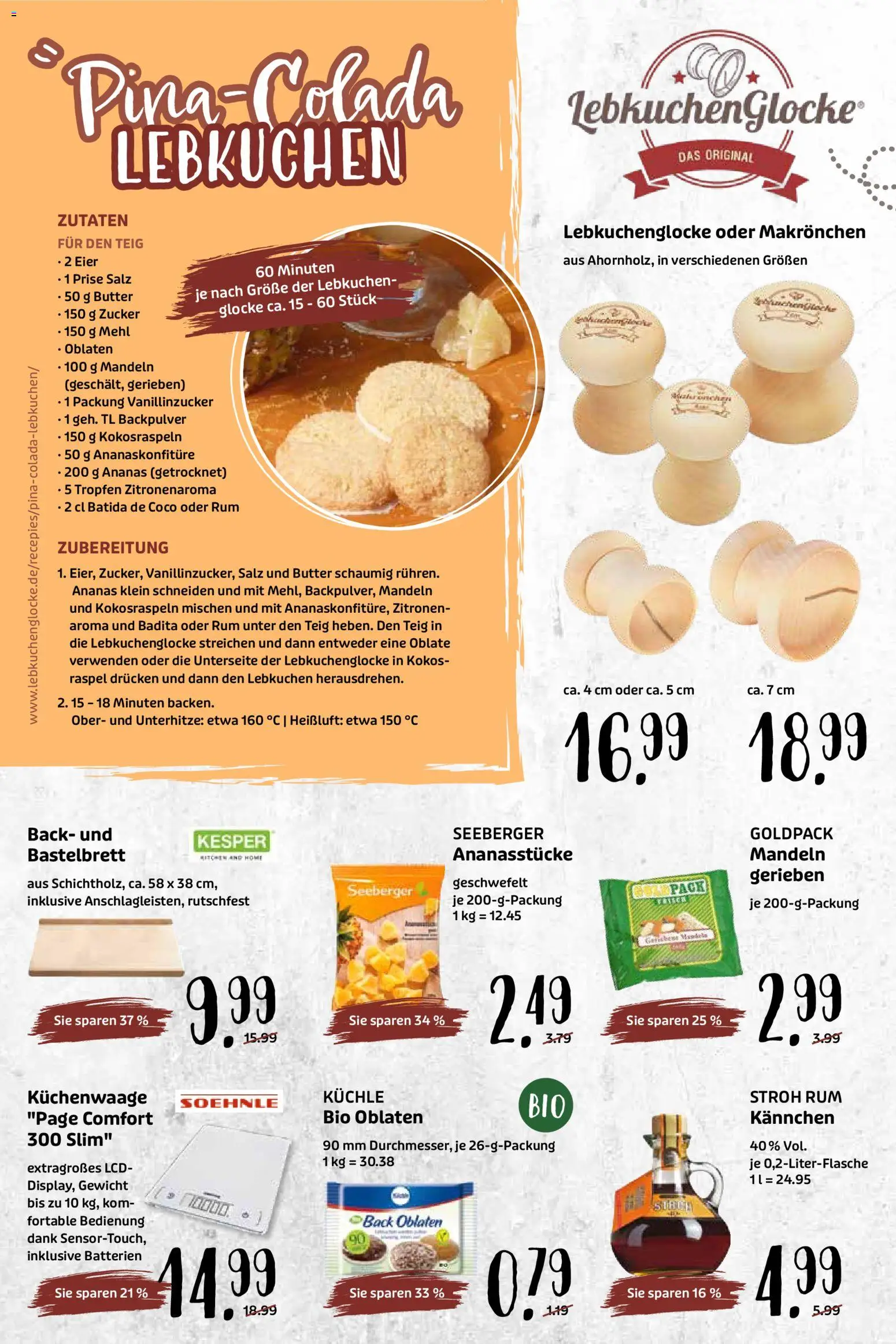 V-Markt - Backbeilage 2025 – gültig ab 13.11.2025 | Seite: 8 | Produkte: Butter, Eier, Rum, Zucker
