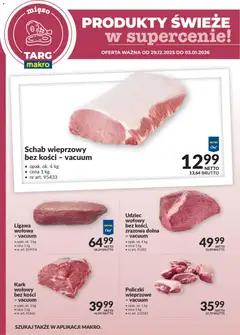 Pogląd oferty "Makro Gazetka - Produkty świeże w supercenie" - ważna od 29.12.2025