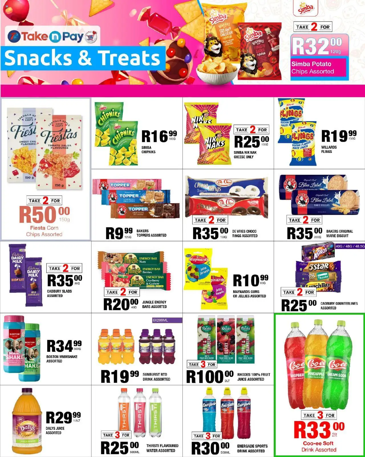 Take n Pay - Specials │ valid from 25.08.2025 | Page: 5 | Products: Beans, Juice, Pineapple, Peach