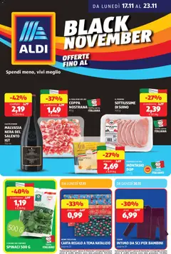 Anteprima del volantino Aldi - Black Friday valido a partire dal 17.11.2025