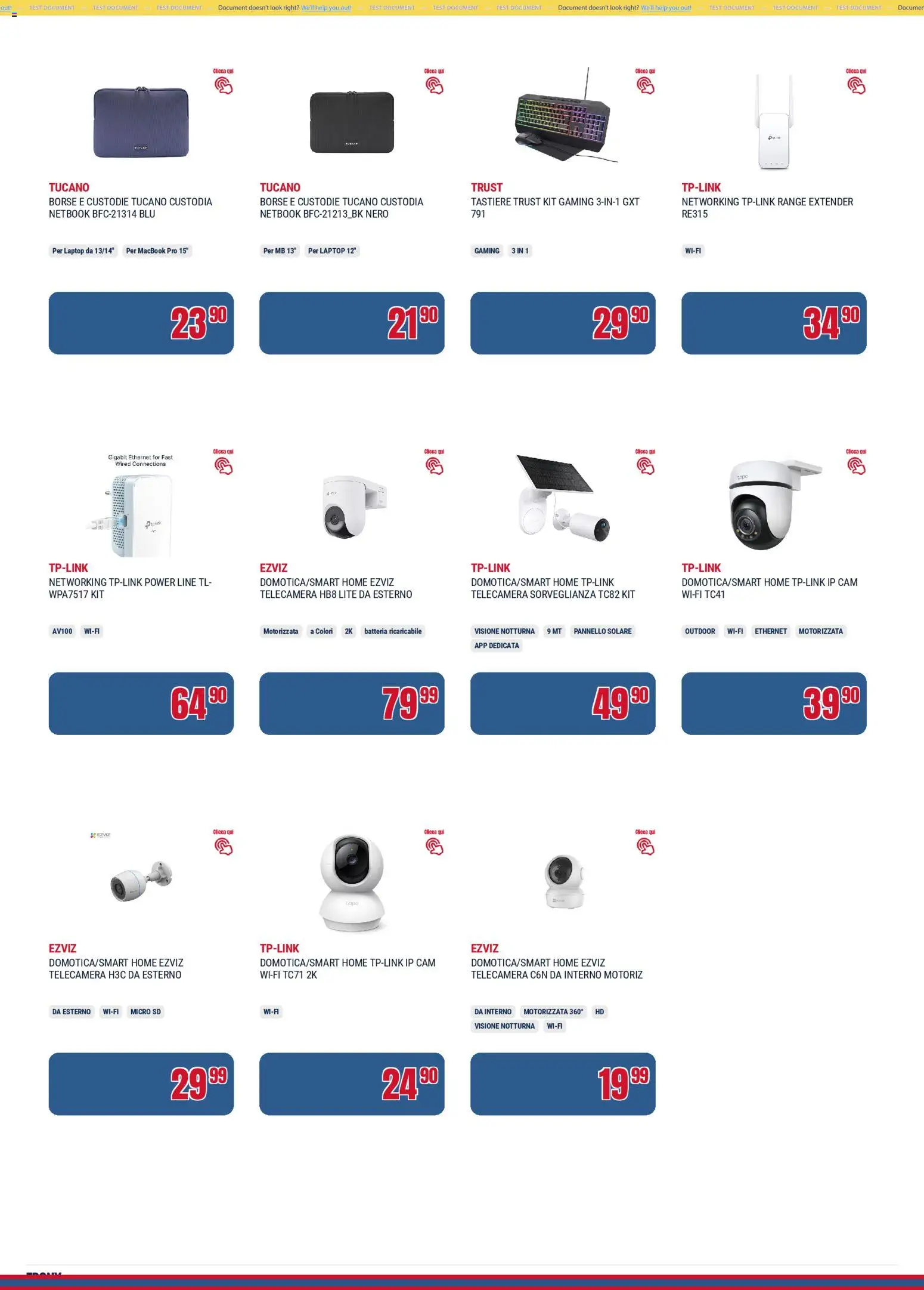 Volantino Trony del 04.12.2025 | Pagina: 5 | Prodotti: Range extender, Laptop, Macbook, Batteria