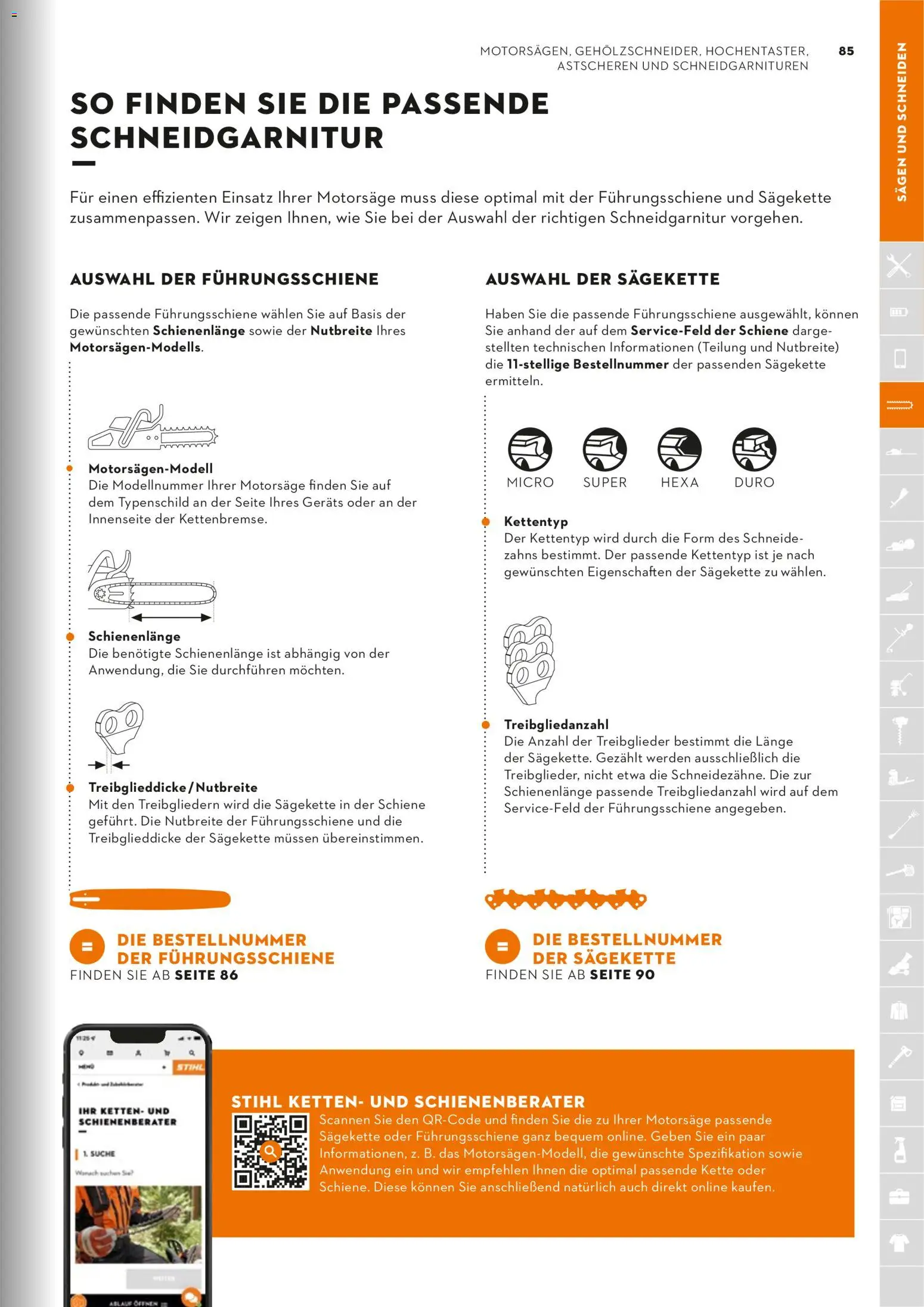 STIHL Katalog – gültig ab 01.01.2026 | Seite: 85