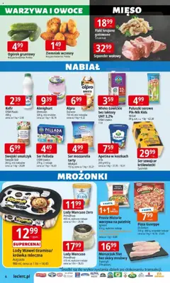 E.Leclerc Gazetka - Zamość od 29.07.2025 | Strona: 6 | Produkty: Patelnie, Ser, Lody, Owoce
