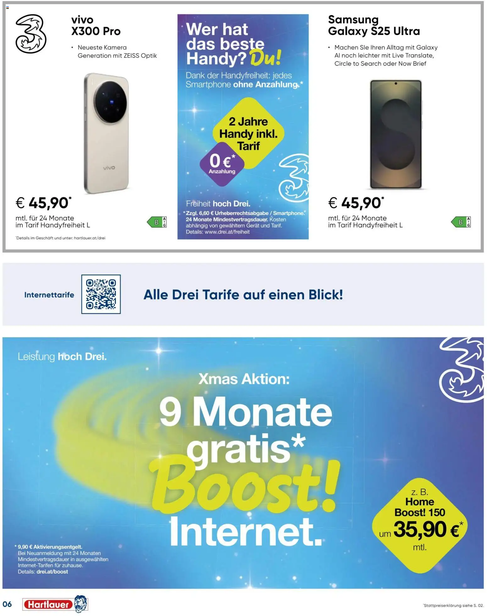 Hartlauer Angebote gültig ab 01.12.2025 | Seite: 6 | Produkte: Smartphone, Kamera, Samsung