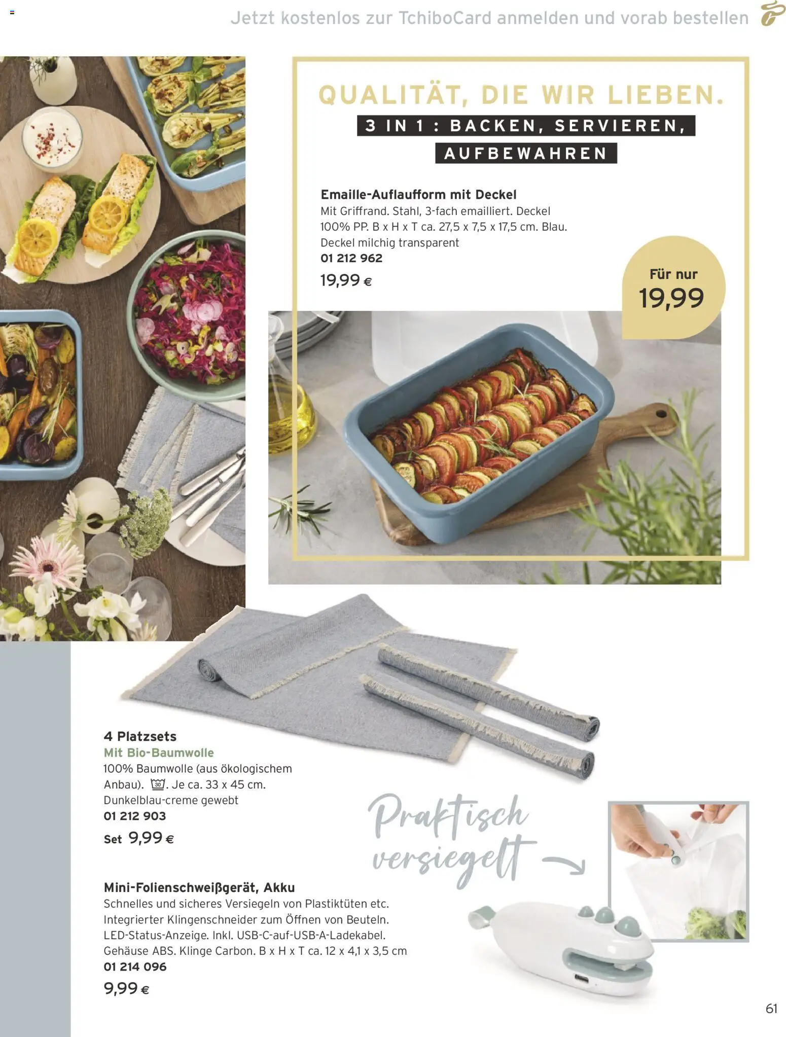 Tchibo Eduscho - Katalog Februar 2026 gültig ab 01.02.2026 | Seite: 61