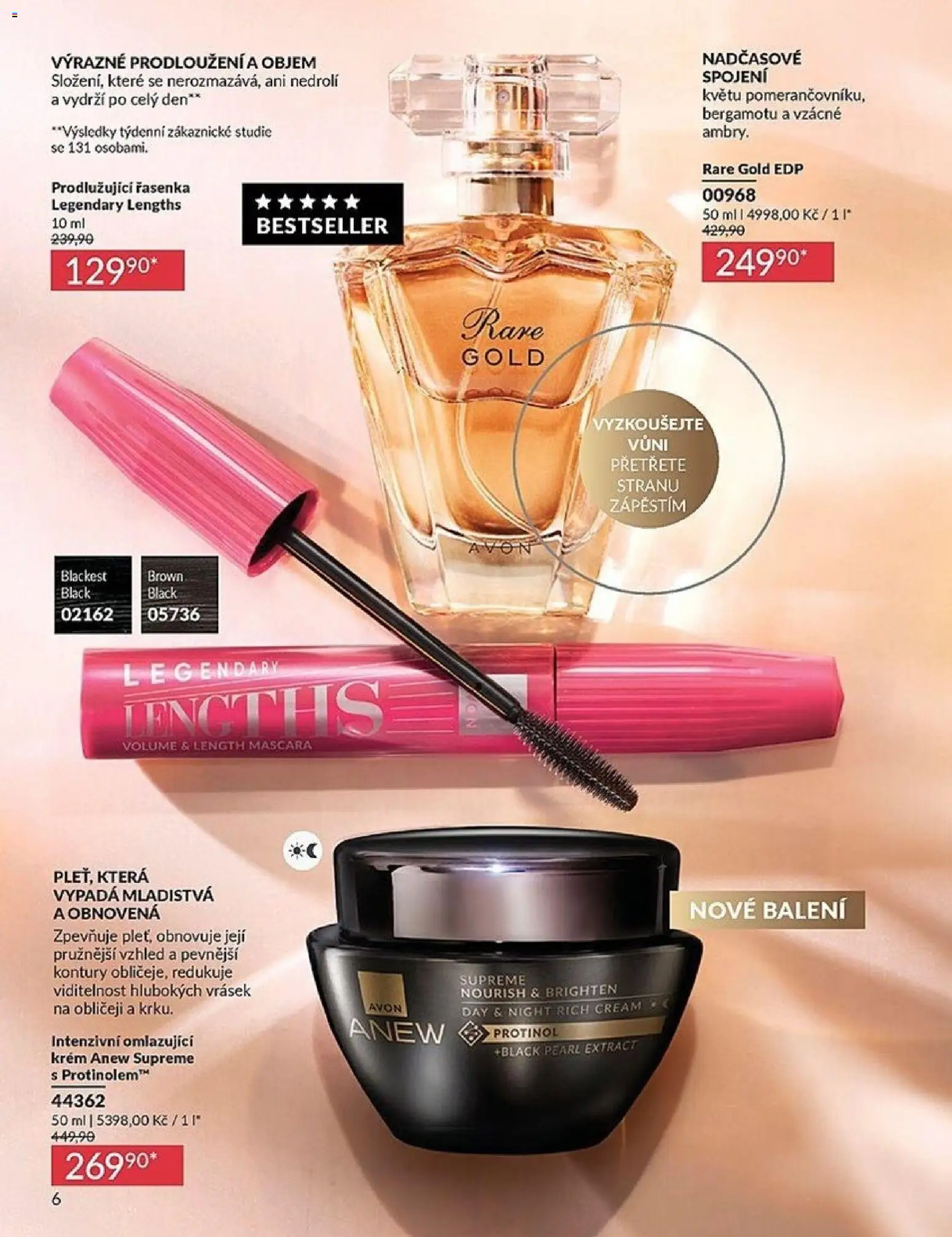 Avon katalog 1/2026 od 01.01.2026 | Strana: 6 | Produkty: Krém, Řasenka