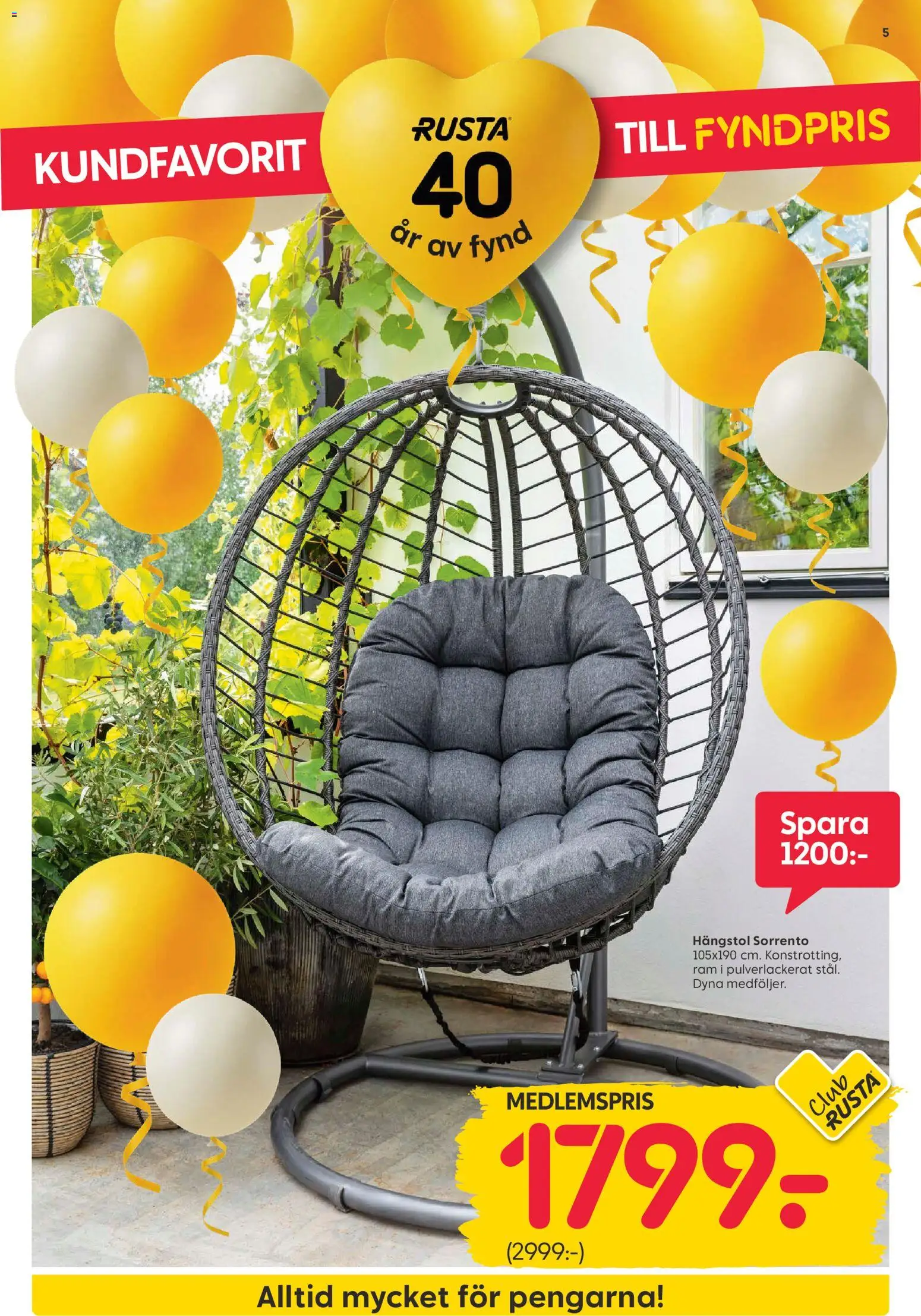 Rusta reklamblad aktuell från 13.04.2026 | Sida: 5