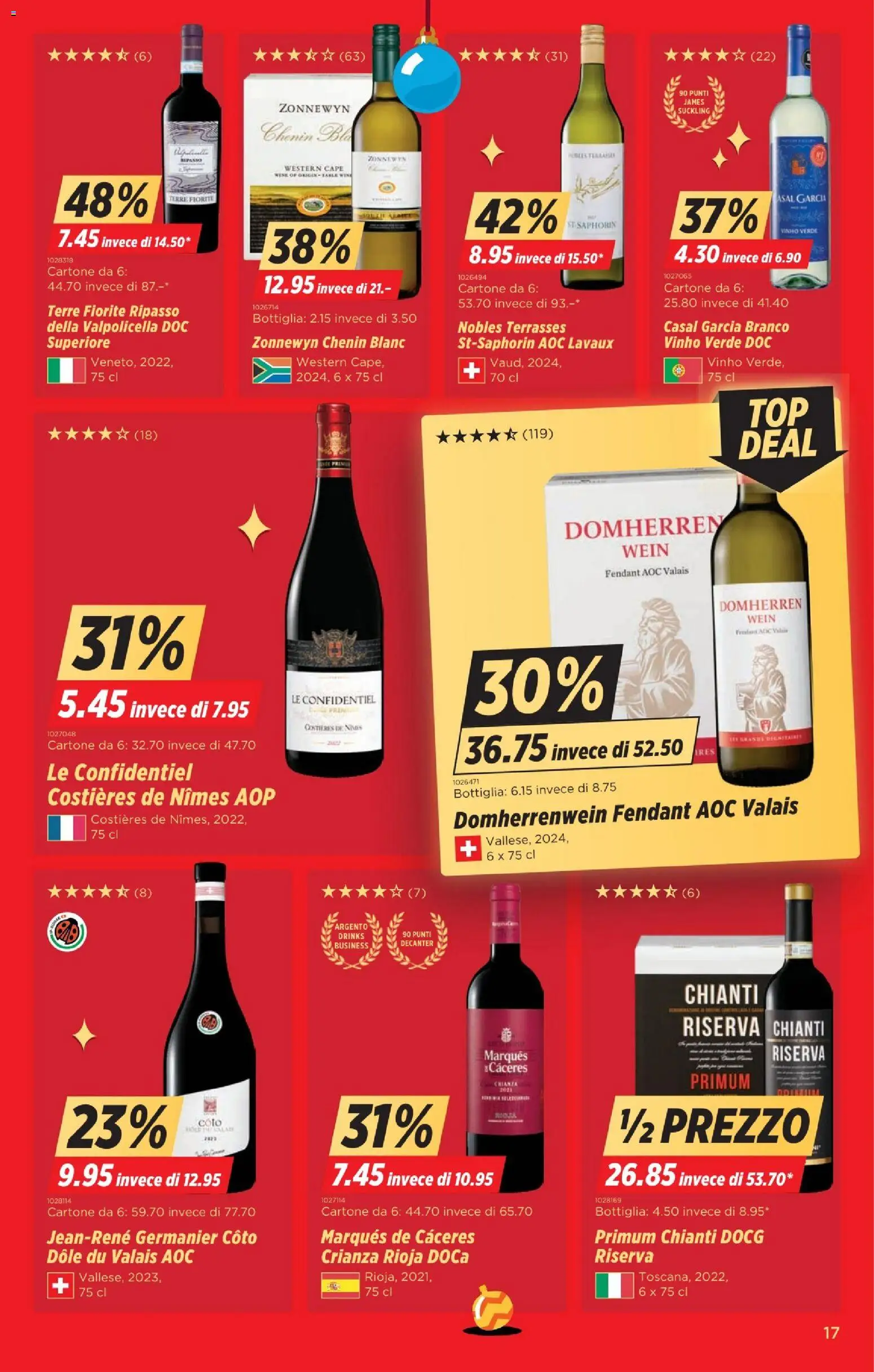 Denner Aktionen IT – gültig ab 18.11.2025 | Seite: 17 | Produkte: Wein