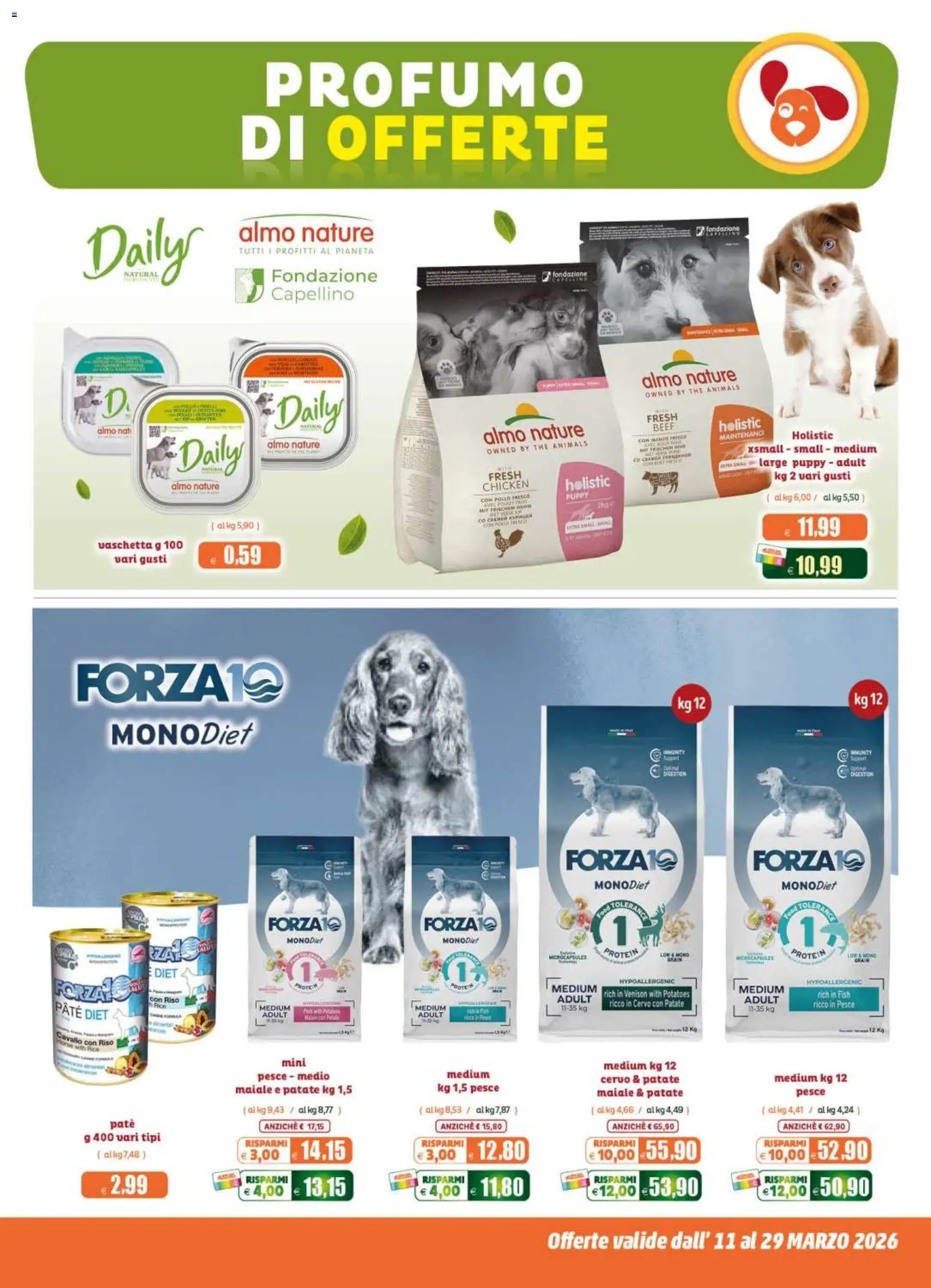 Volantino Elite Supermercati del 11.03.2026 | Pagina: 12 | Prodotti: Paté, Riso, Pesce, Profumo