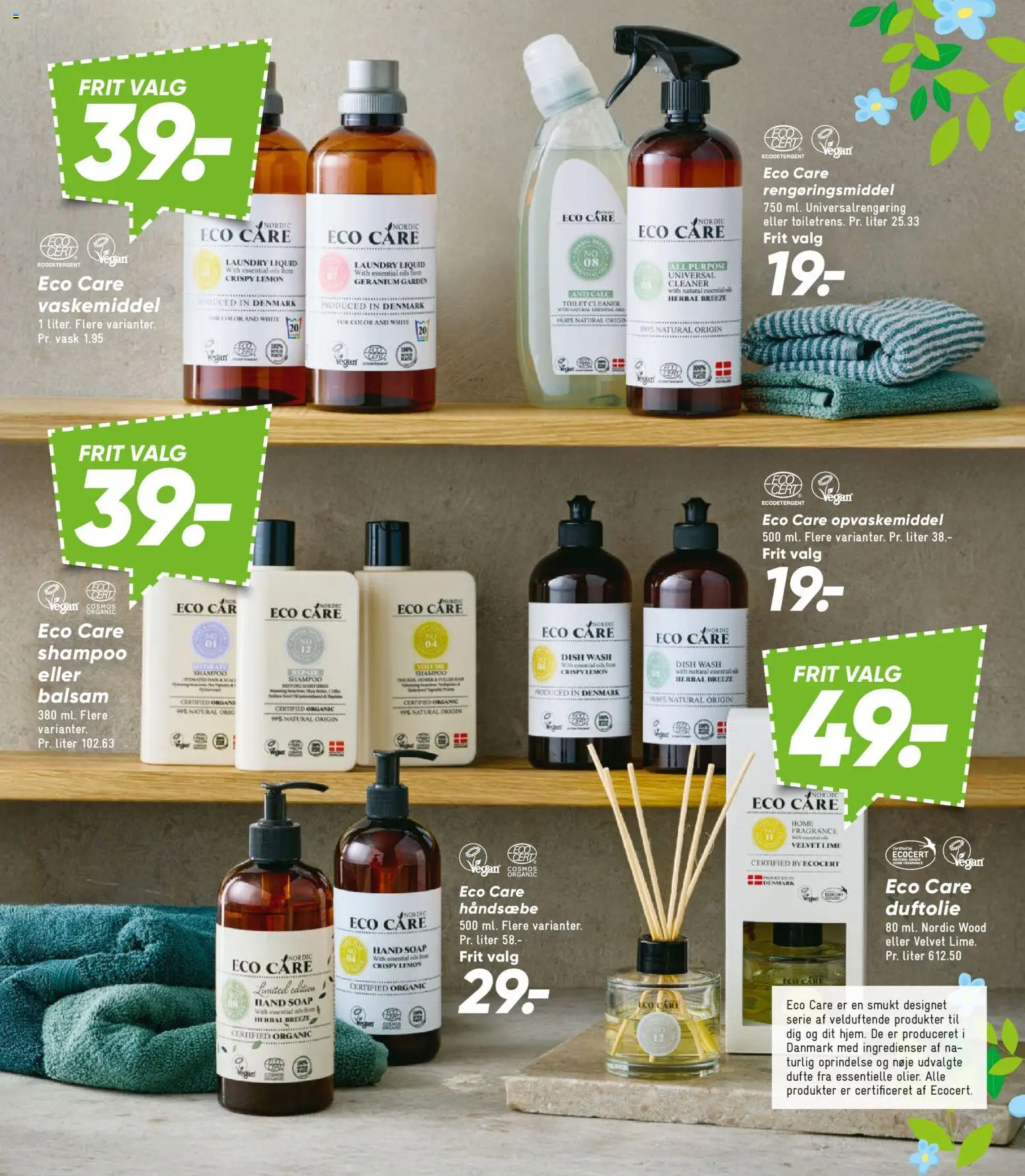 Bilka tilbudsavis – gyldig fra 10.04.2026 | Side: 36 | Produkter: Shampoo, Balsam, Opvaskemiddel, Toilet