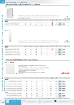 Rexel - Prévisualisation de Rexel - Chauffage Électrique, ECS, PAC AIR-AIR Et Qualite De L´Air Interieur valide à partir de 16.07.2025 | Page: 20 | Produits: Poids, Radiateur