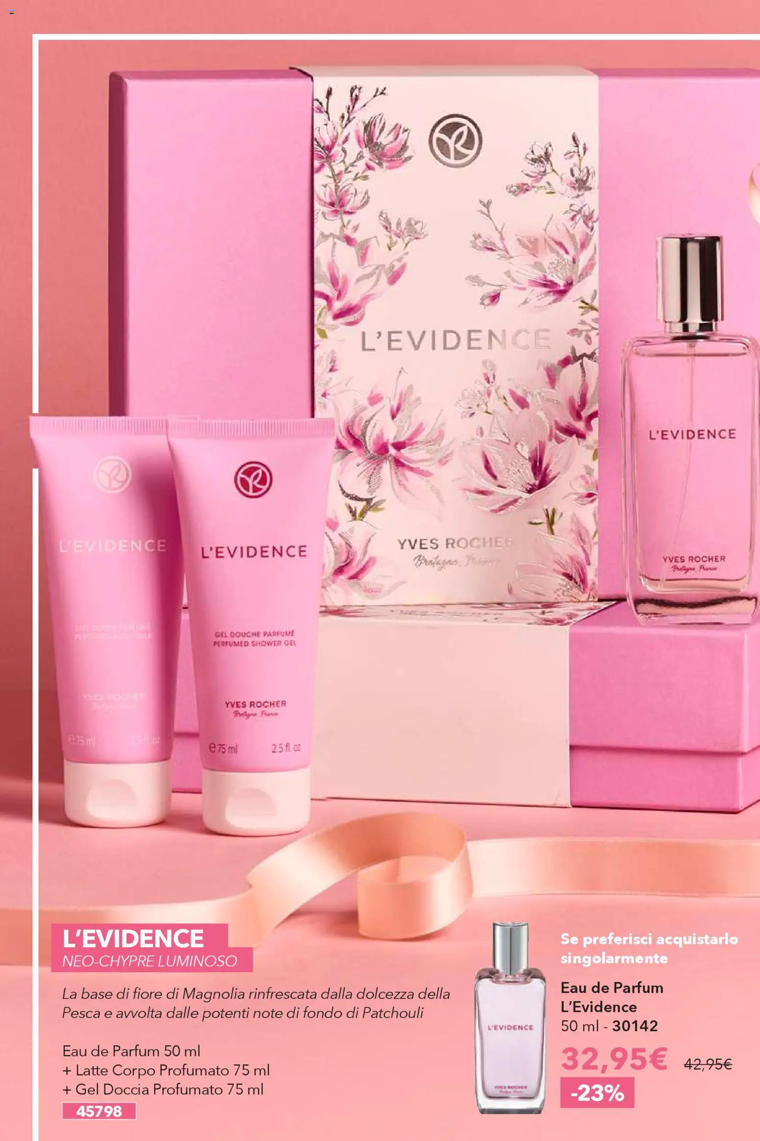 Volantino Yves Rocher del 23.04.2026 | Pagina: 10 | Prodotti: Latte, Pesca, Doccia