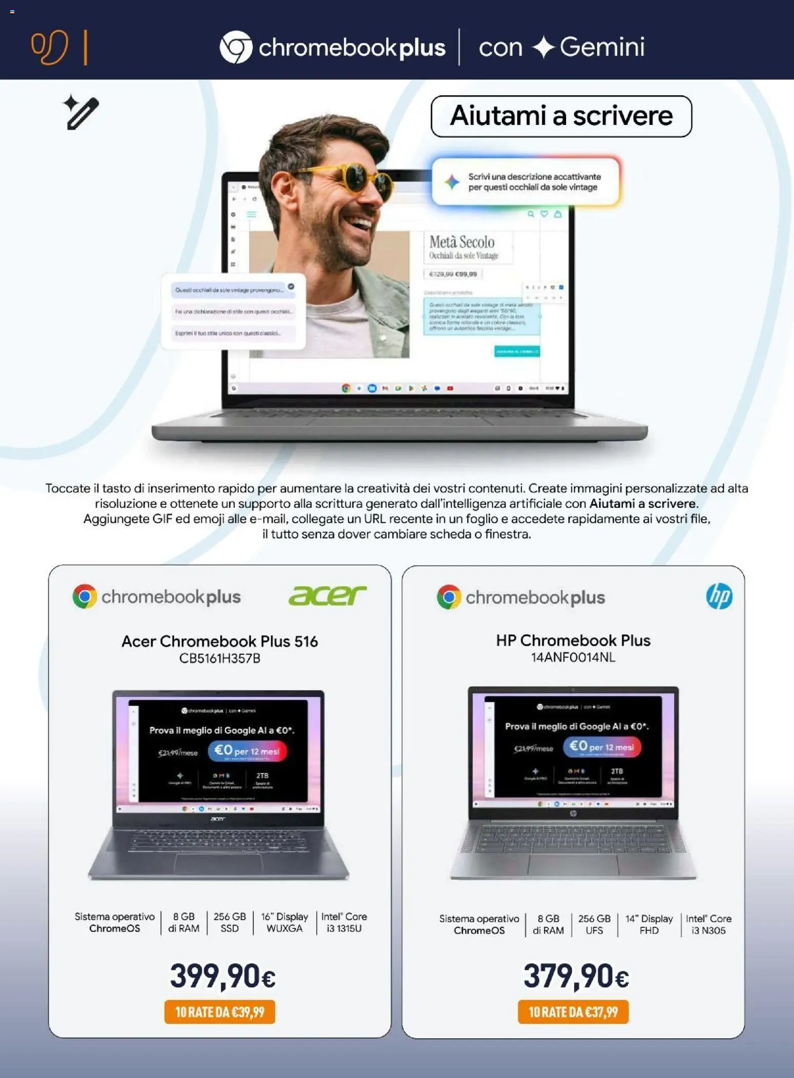 Volantino Unieuro del 27.02.2026 | Pagina: 2 | Prodotti: Occhiali