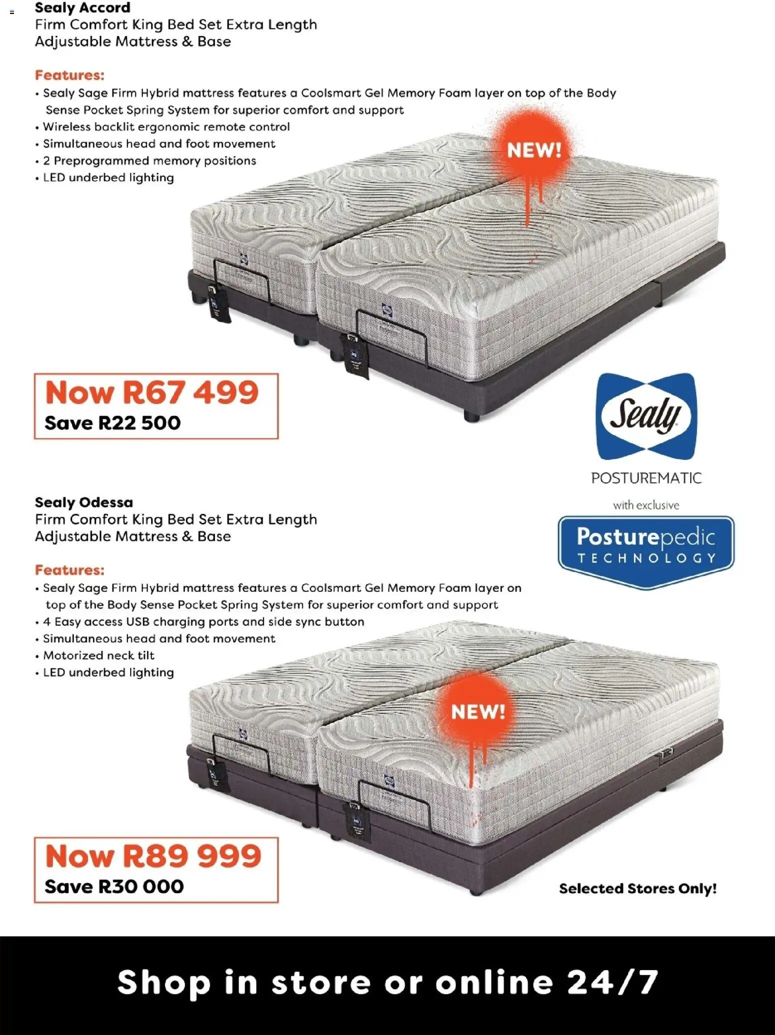 New Dial-a-Bed catalogue – valid from 24.10.2025 | Page: 19 | Products: USB, King bed, Mattress, Foam