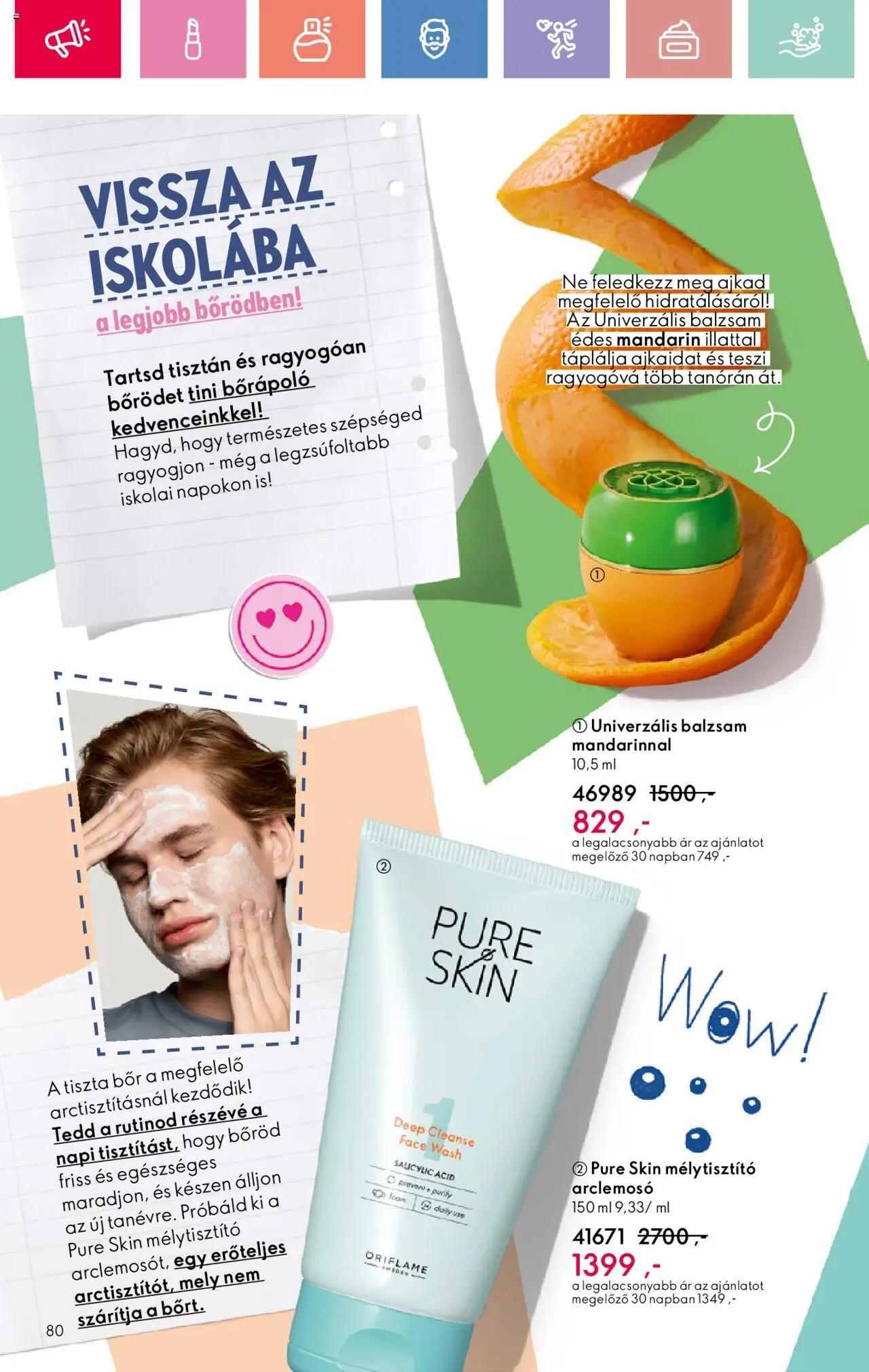 Oriflame akciós ujság - amely érvényes a következő dátumtól: 17.08.2025 | Oldal: 80 | Termékek: Bor, Mandarin