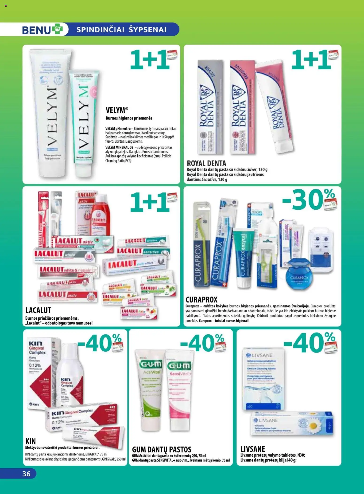BENU akcijos nuo 01.11.2025 | Puslapis: 36 | Prekių: Burnos skalavimo skystis