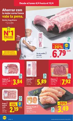 Vista previa Tira de costilla de cerdo, Approx. 1,1 kg válido desde el 06.04.2026 | Página: 6