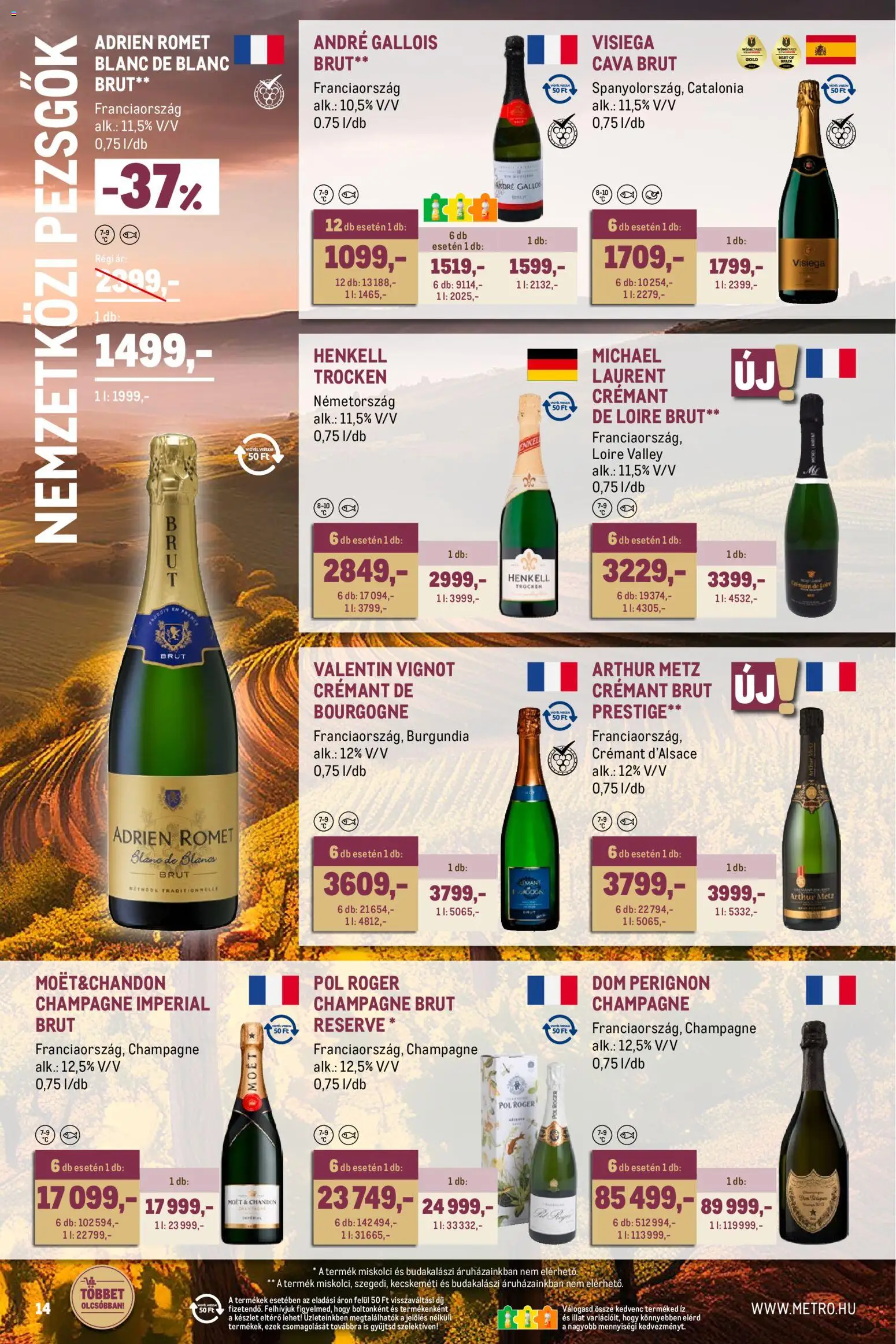 Metro akciós ujság - amely érvényes a következő dátumtól: 01.04.2026 | Oldal: 13 | Termékek: Só