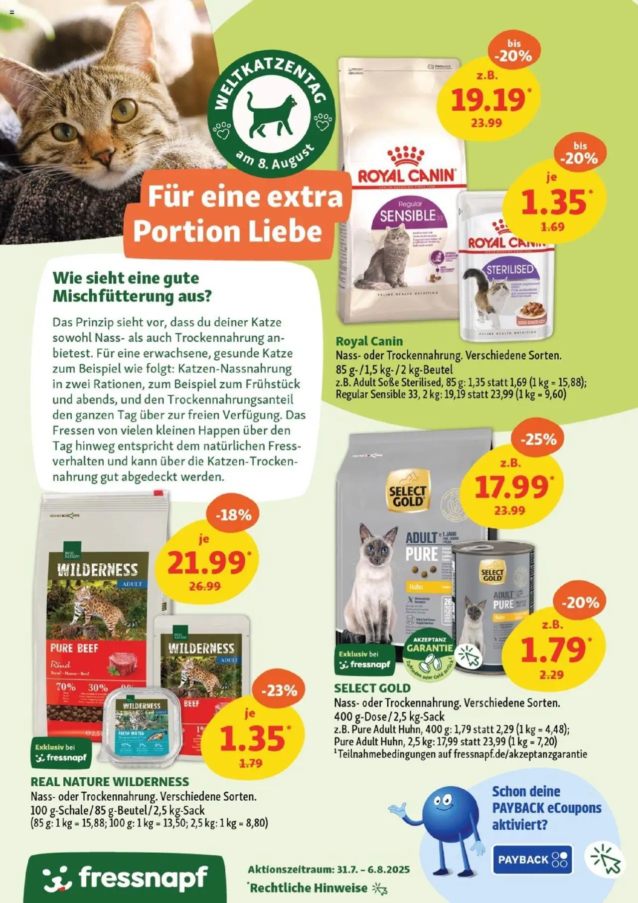 Fressnapf Prospekt - gültig ab dem 31.07.2025 | Seite: 2 | Produkte: Soße