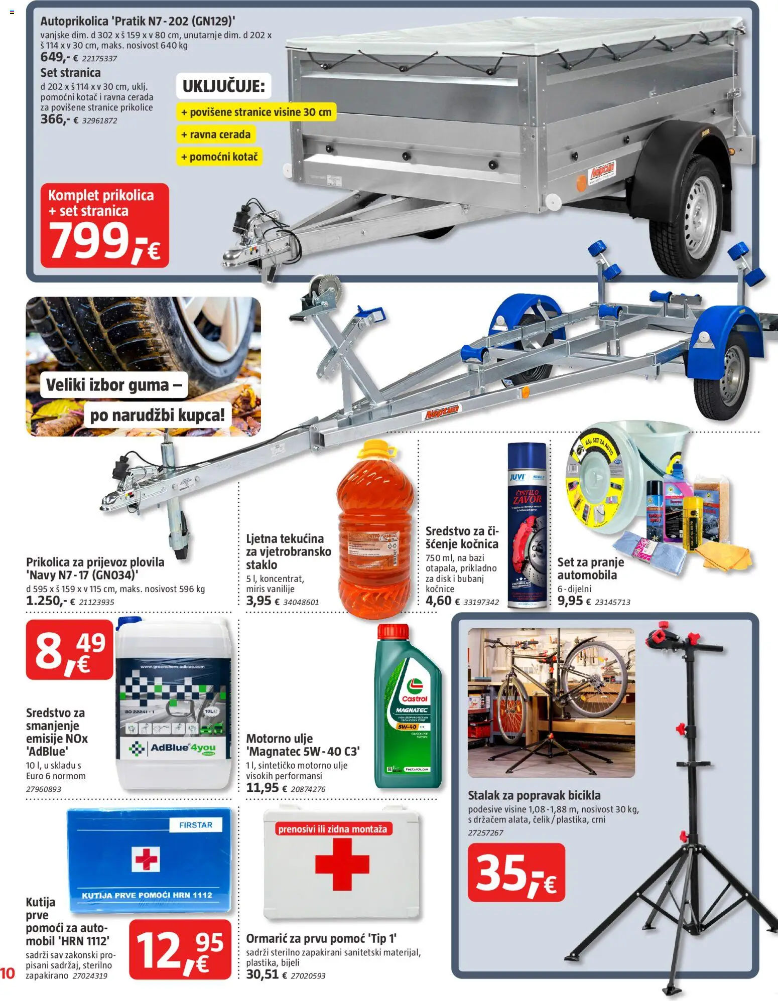 Bauhaus katalog | vrijedi od 18.03.2026 | Stranica: 10 | Proizvodi: Kutija, Motorno ulje, Miris, Disk
