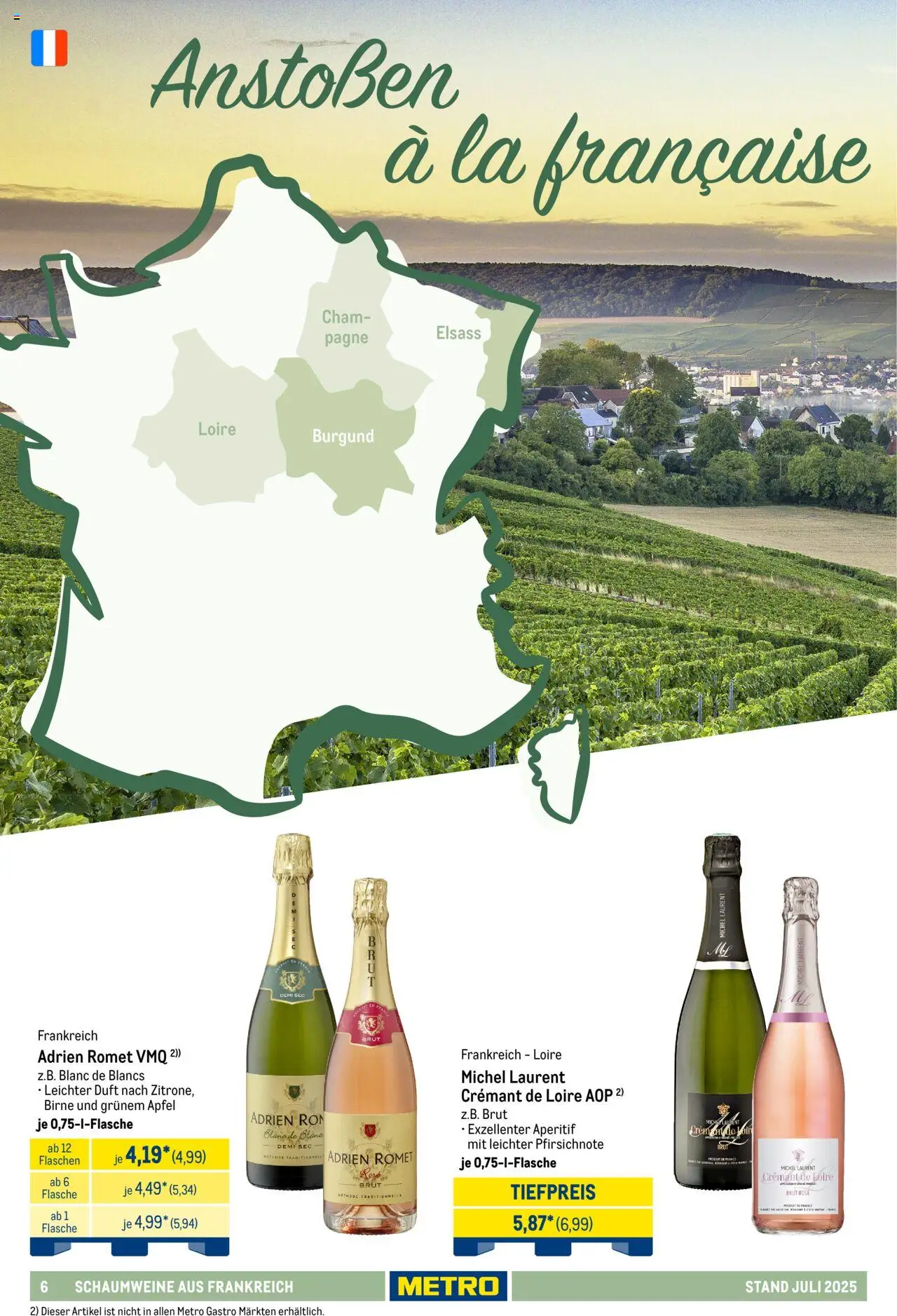 Metro - Hauswein Katalog - gültig ab dem 01.07.2025 | Seite: 6 | Produkte: Duft, Äpfel, Birne