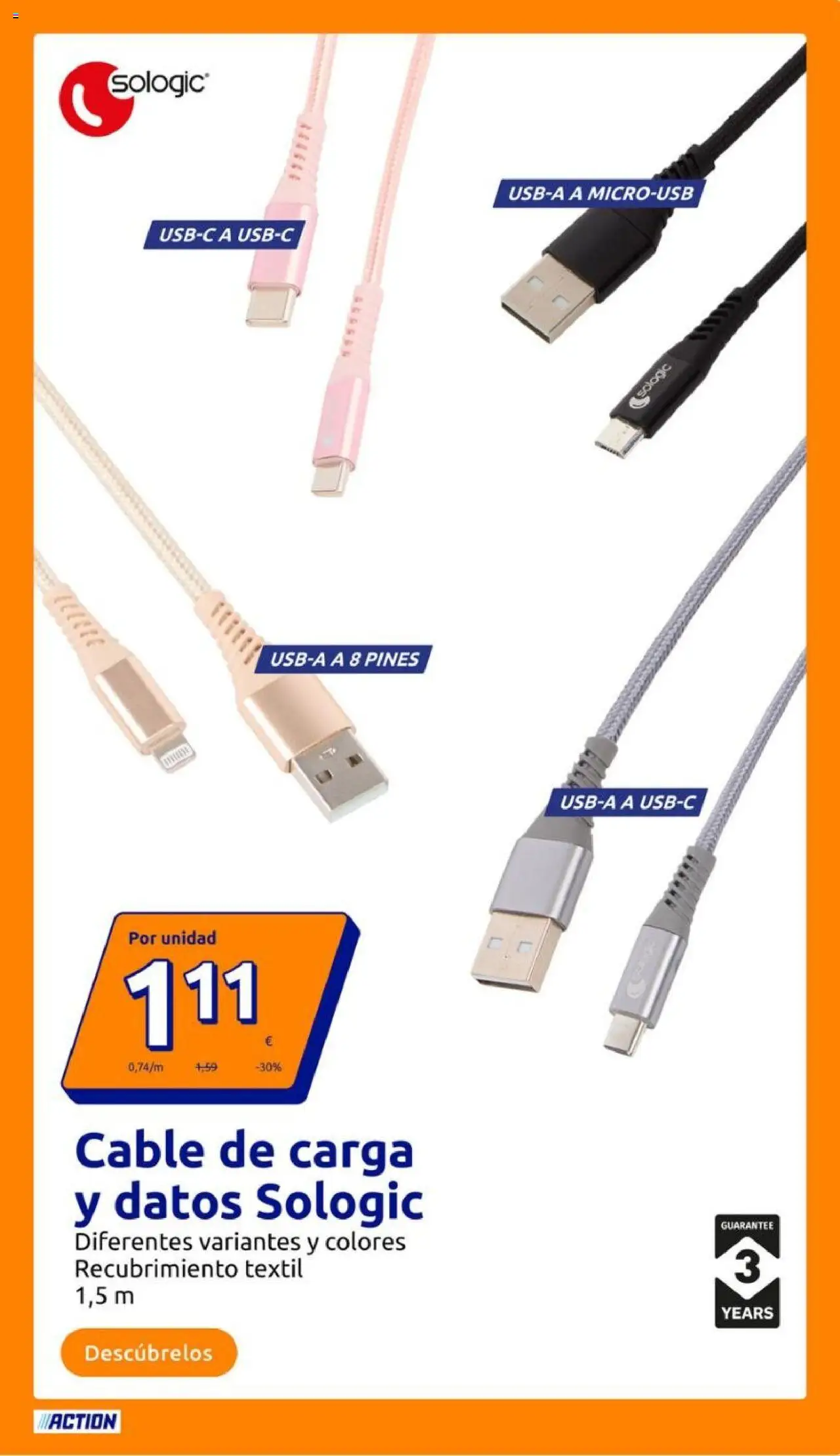 Action - Action ES week 32 2025 │ válido desde el 06.08.2025 | Página: 19 | Productos: Cable