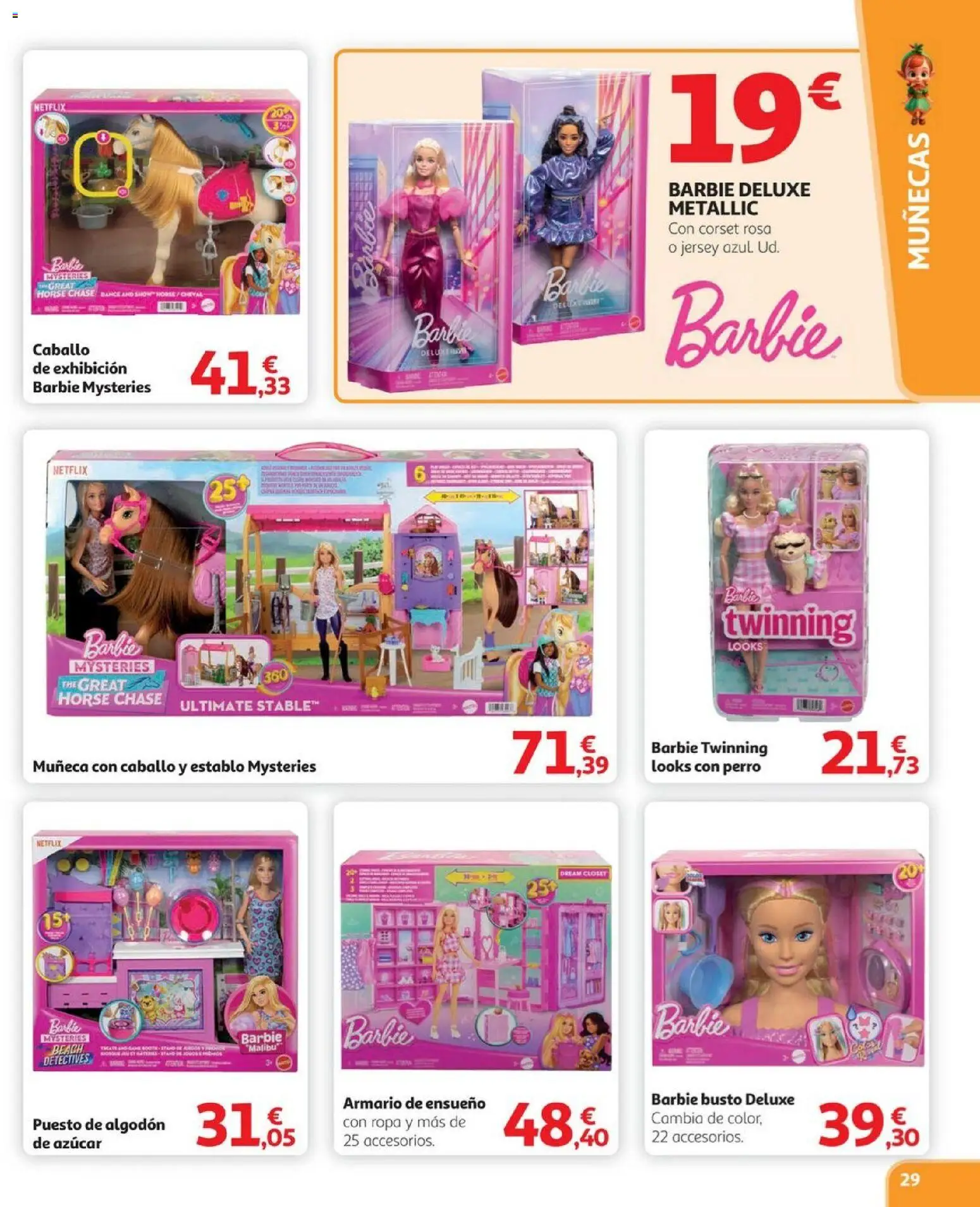 Alcampo - Juguetes HG │ válido desde el 03.11.2025 | Página: 29 | Productos: Muñeca, Ropa, Armario