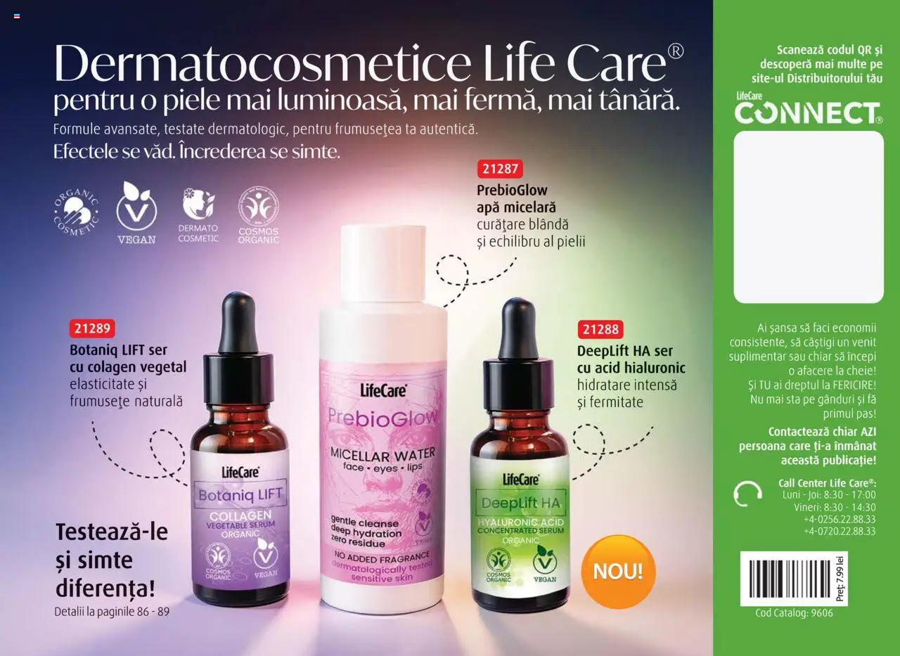 Noul catalog Life Care – valabil de la 01.10.2025 | Pagină: 168 | Produse: Serum, Apă micelară, Apă